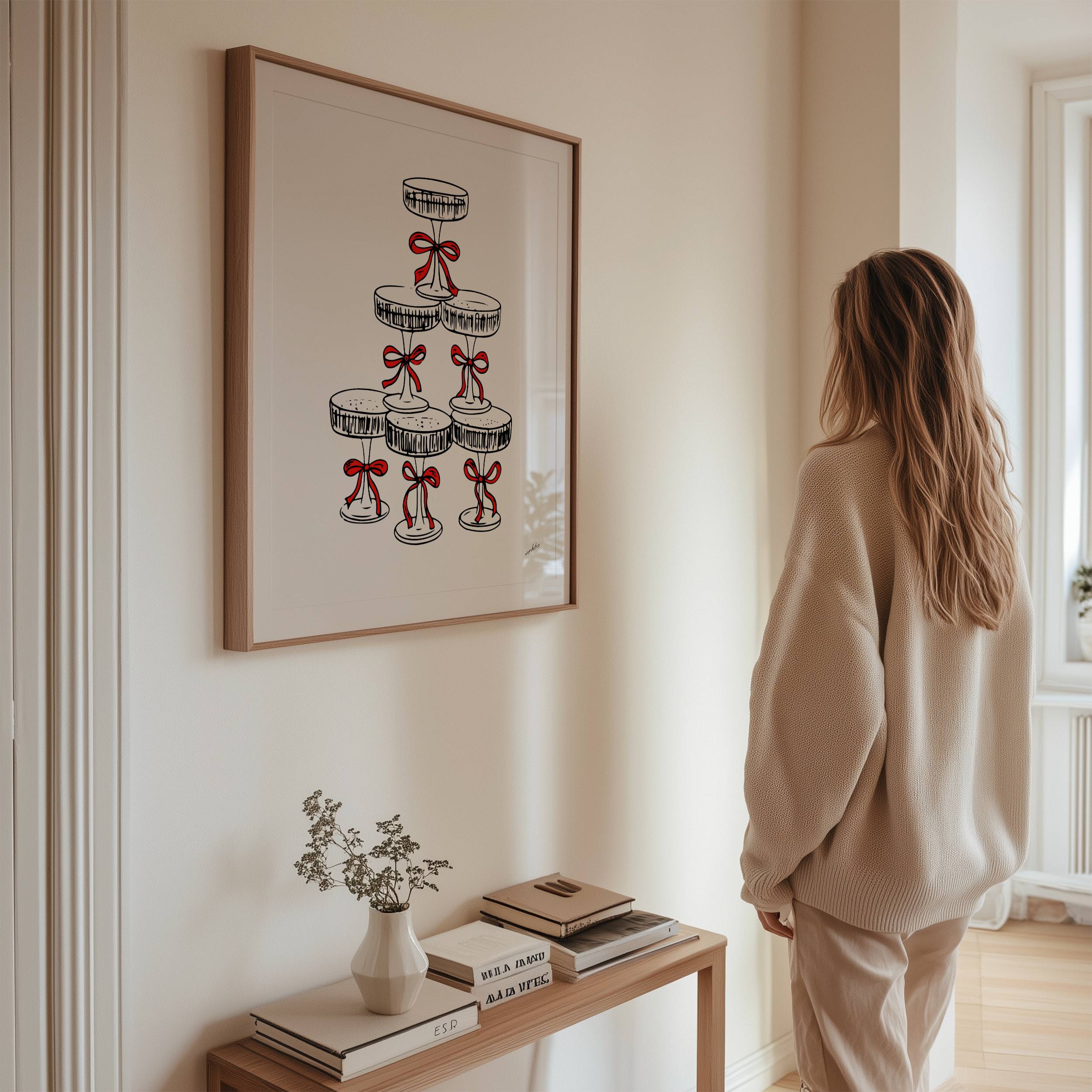 CHRISTMAS COCKTAILS PRINT