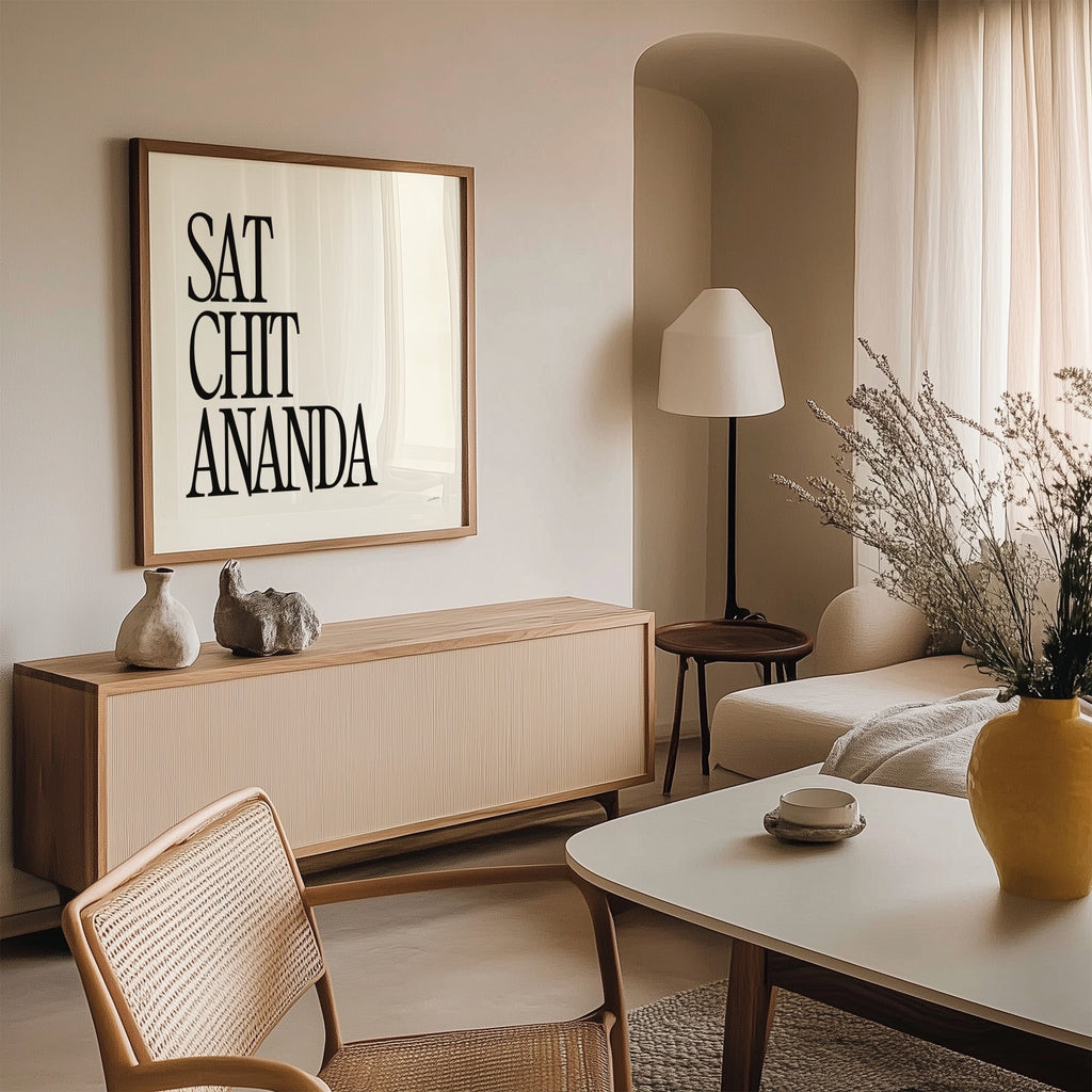 SAT CHIT ANANDA PRINT