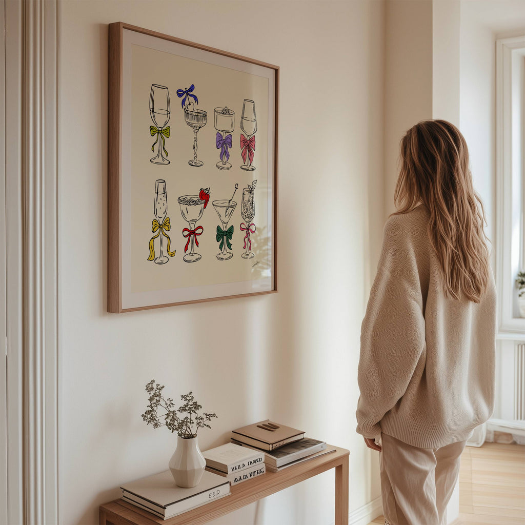 CHRISTMAS DRINKS PRINT