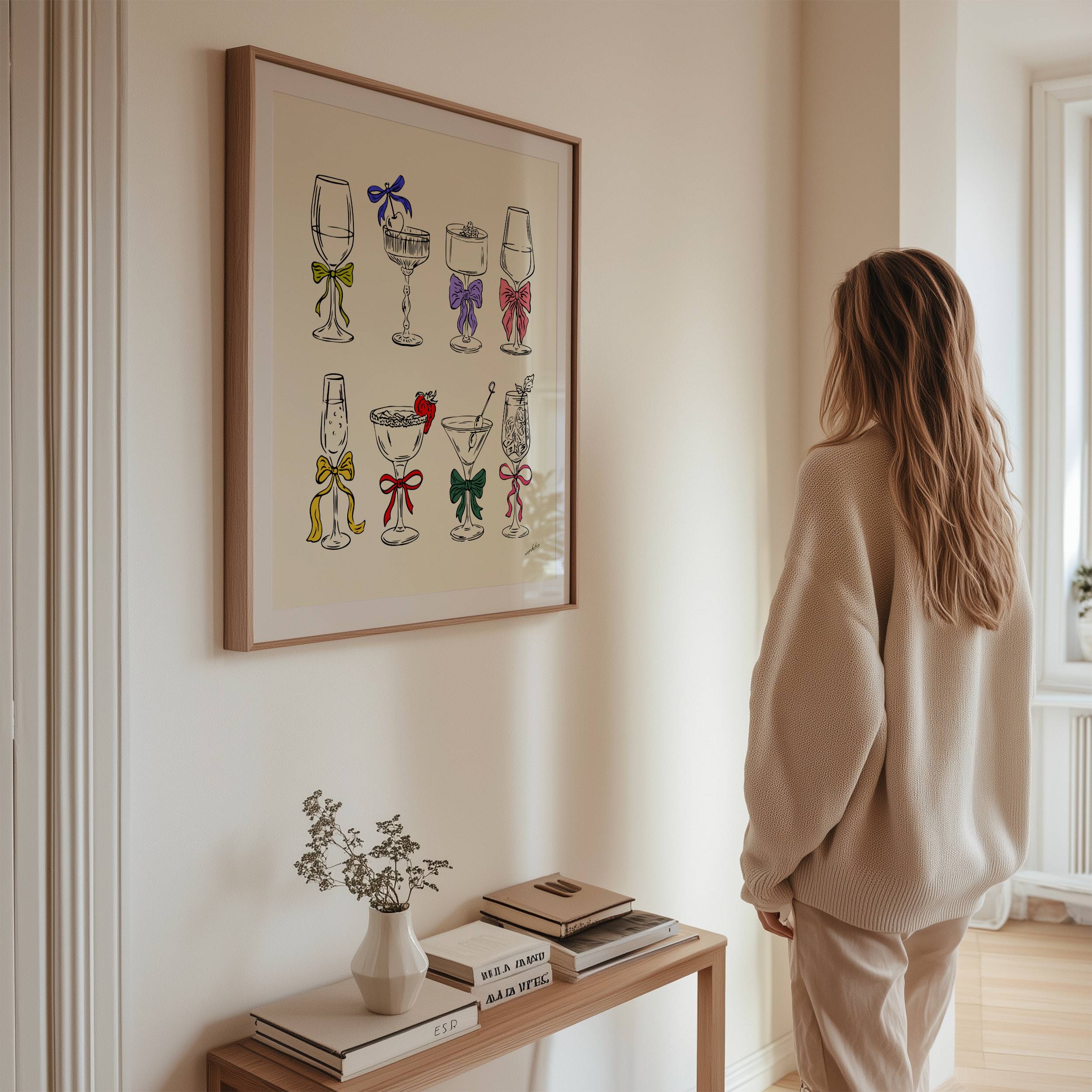 CHRISTMAS DRINKS PRINT