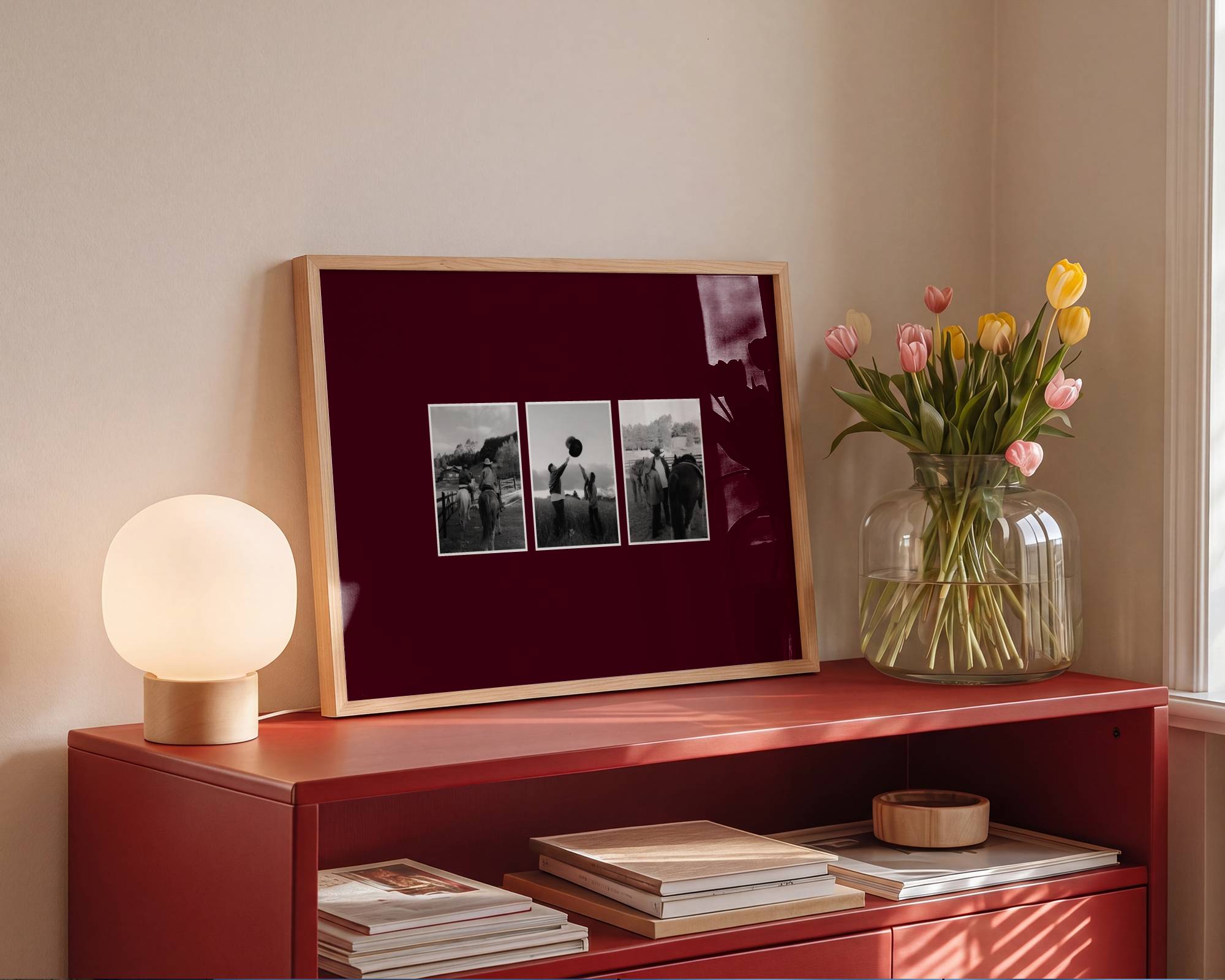 PERSONALISED 3 IMAGE PHOTO PRINT