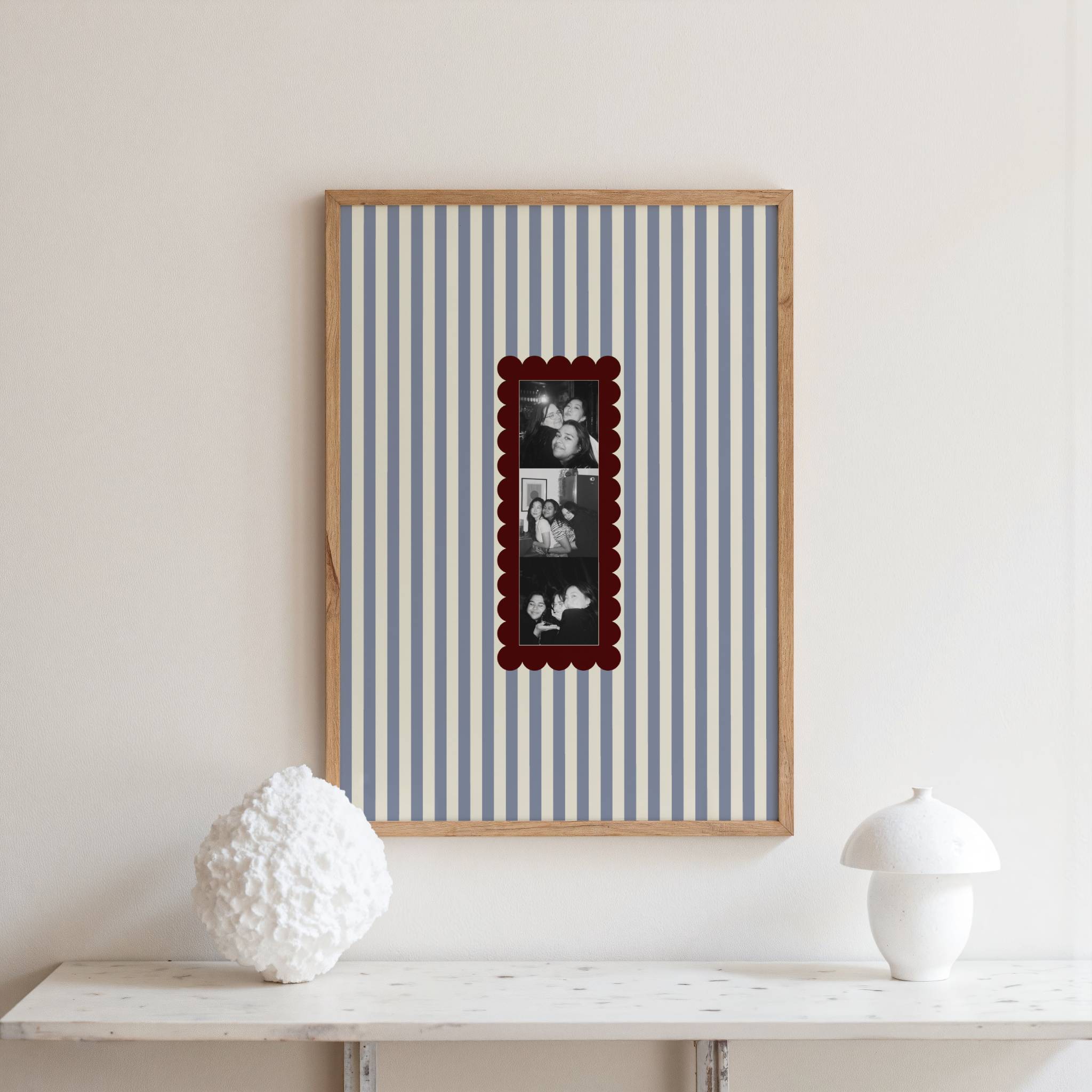 PERSONALISED 3 IMAGE PHOTO PRINT