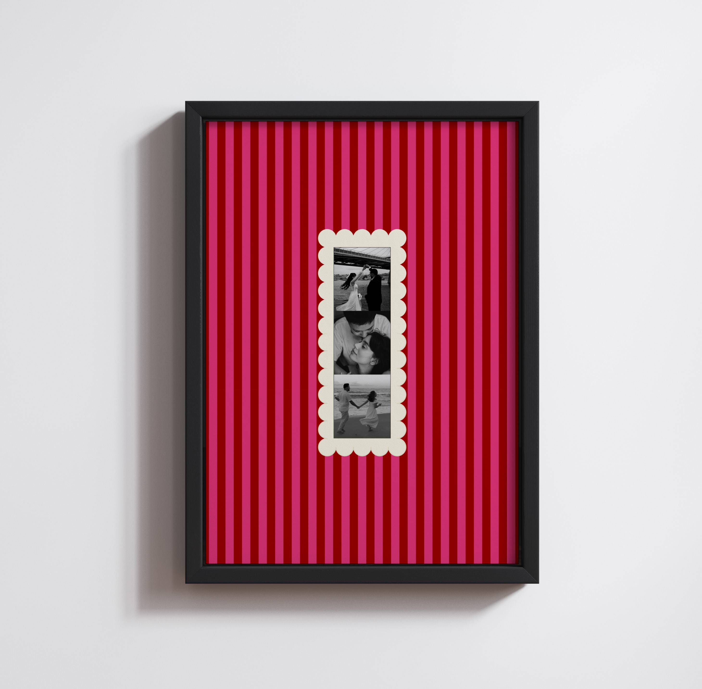 PERSONALISED 3 IMAGE PHOTO PRINT