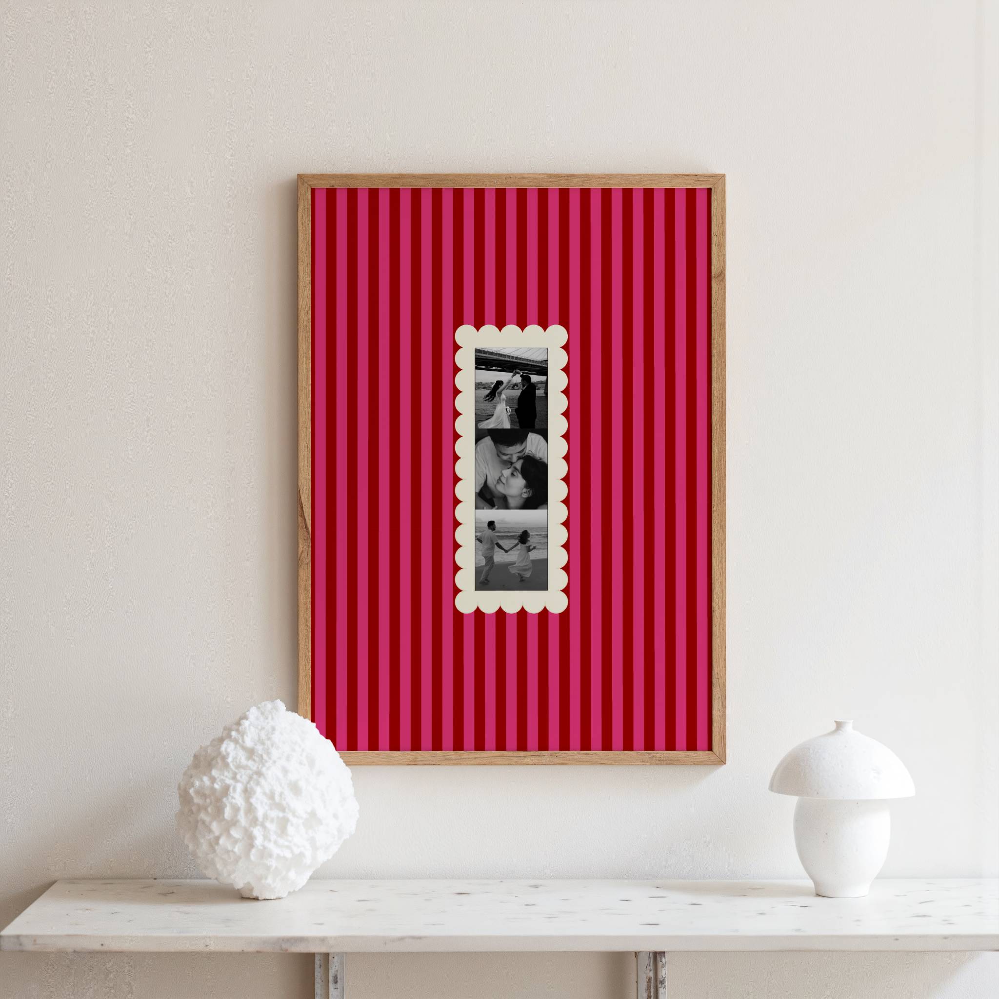 PERSONALISED 3 IMAGE PHOTO PRINT