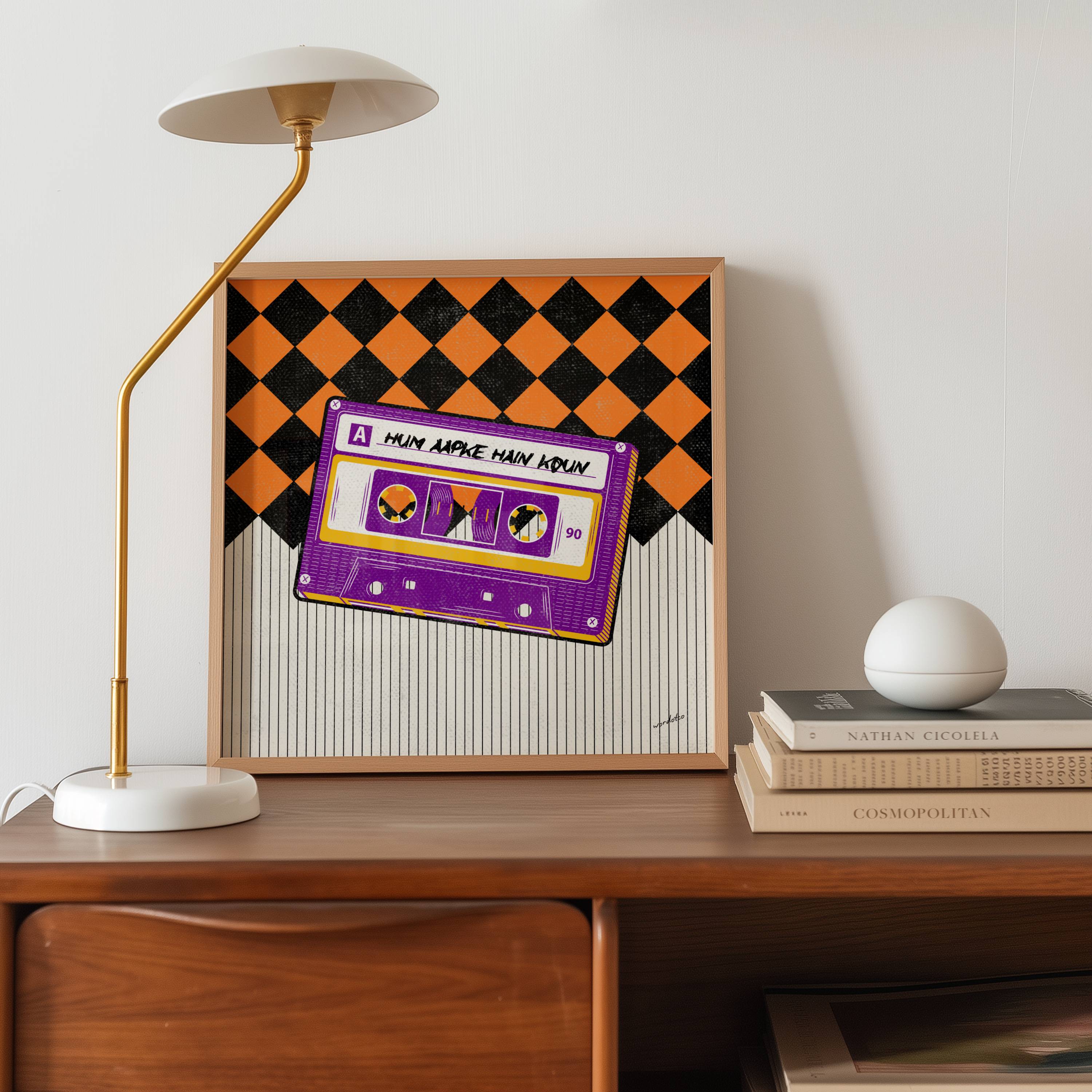 HUM AAPKE HAIN KOUN CASSETTE PRINT