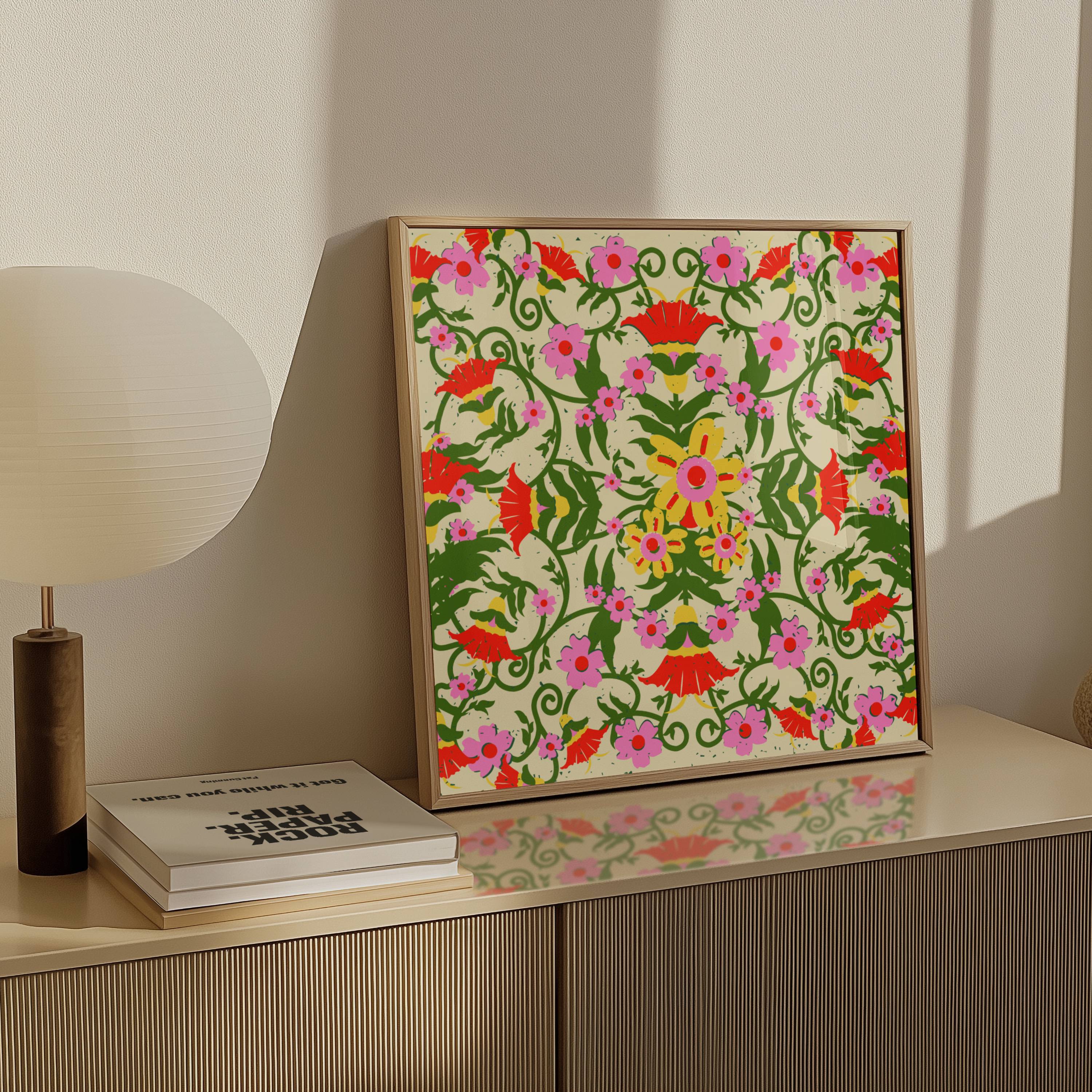 FLORAL PATTERN PRINT