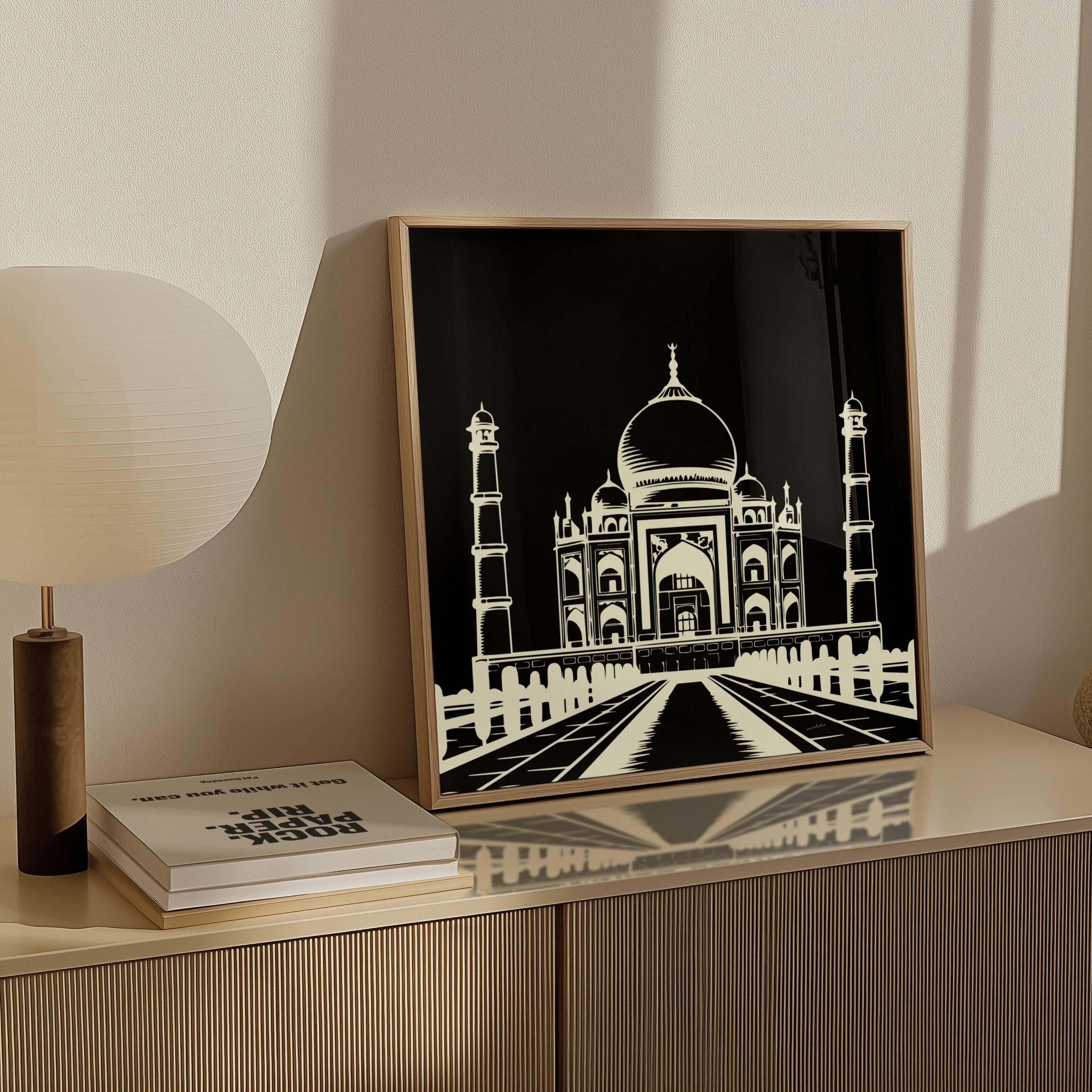 TAJ MAHAL PRINT