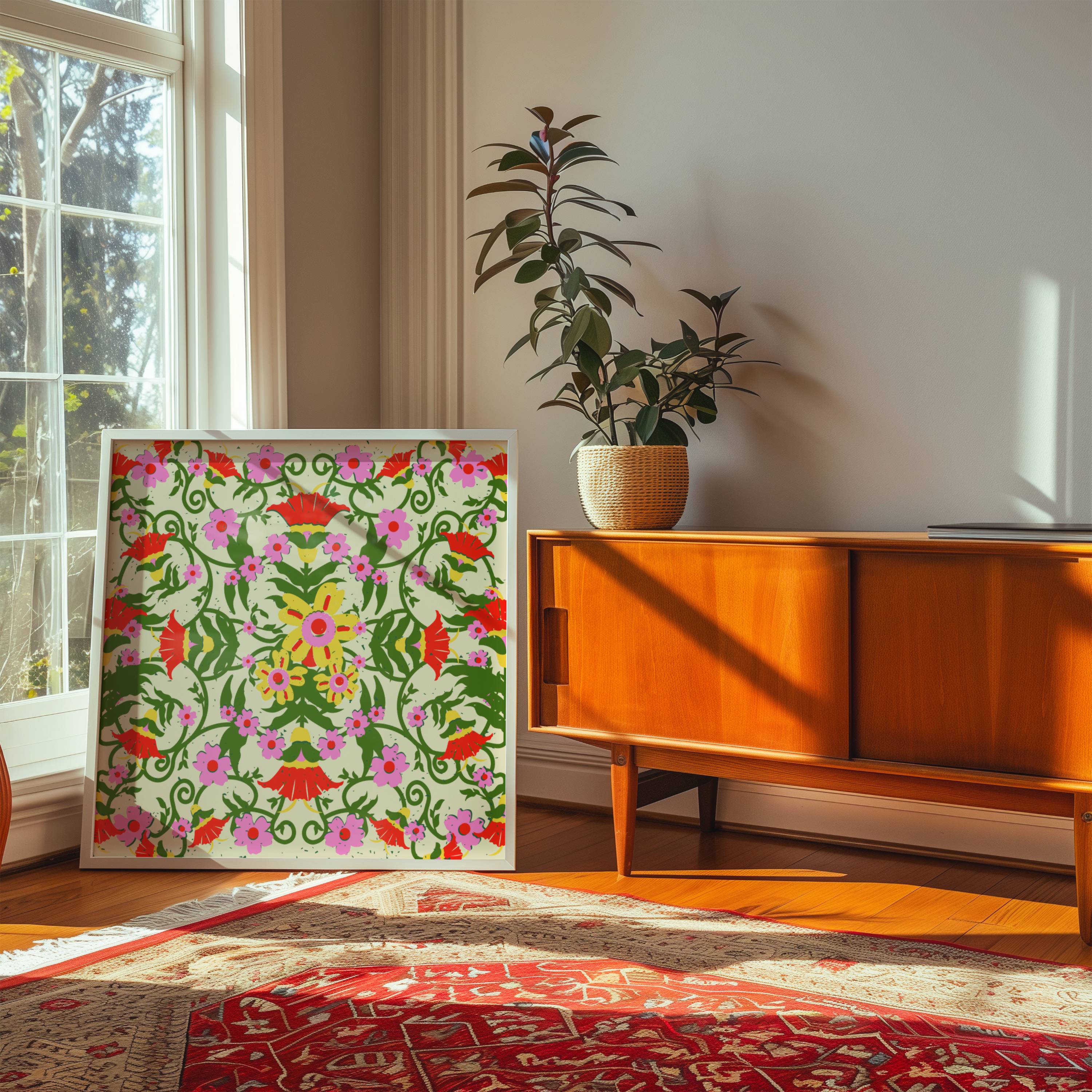 FLORAL PATTERN PRINT