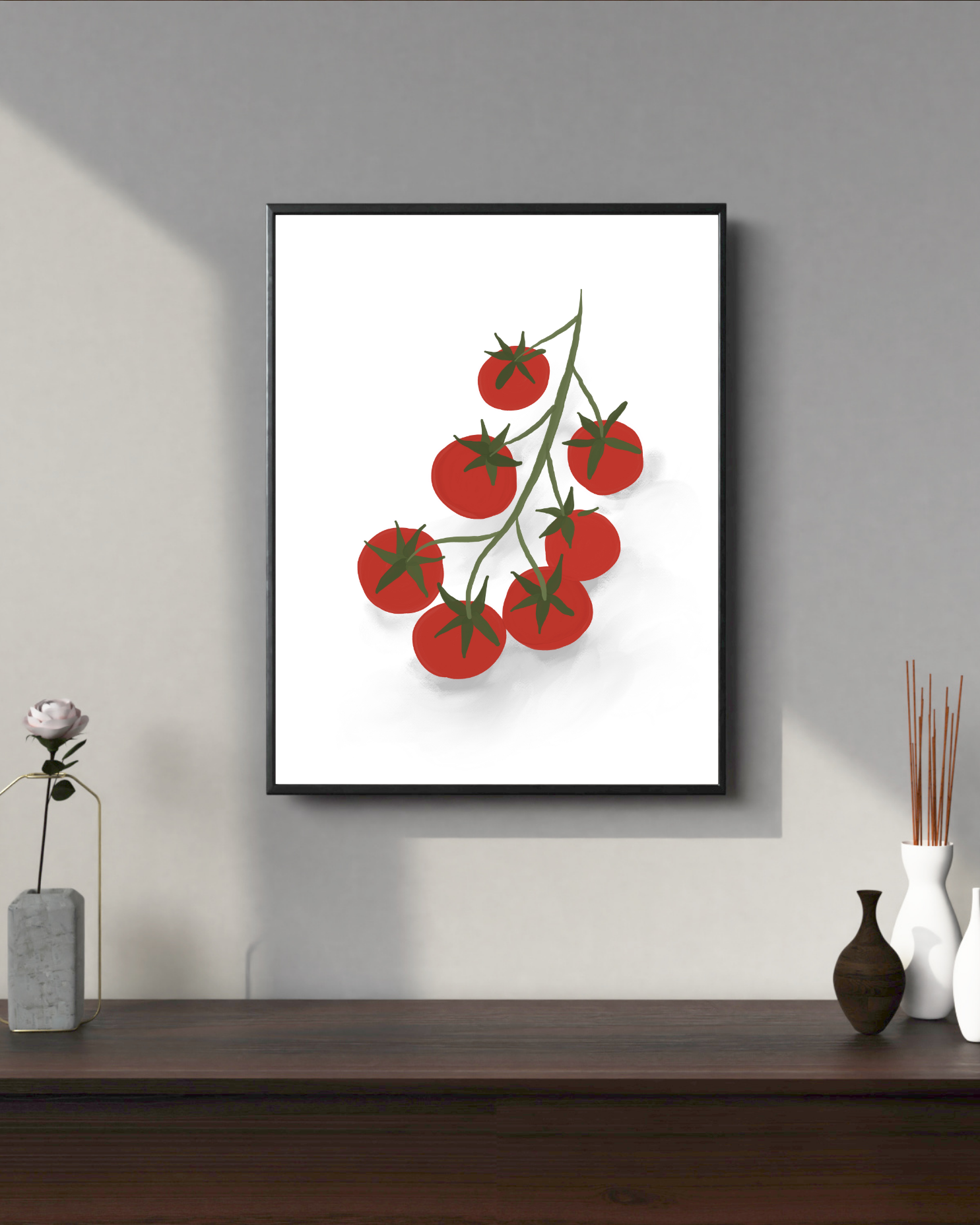 VINE TOMATOES PRINT (Digital Download)