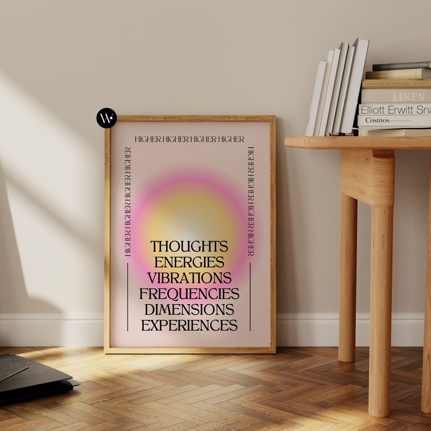 Higher Vibrations Poster Print