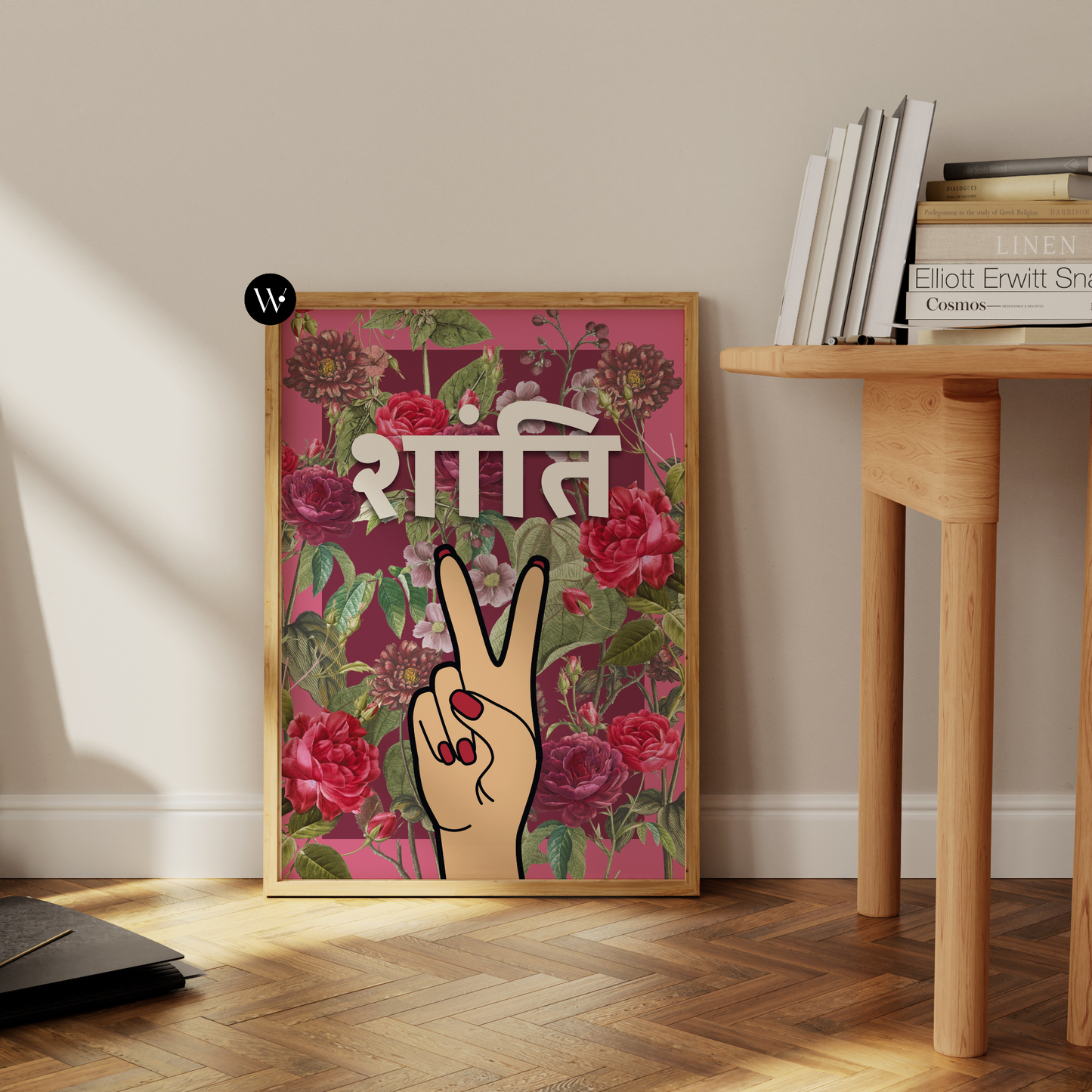 Floral Shanti Poster