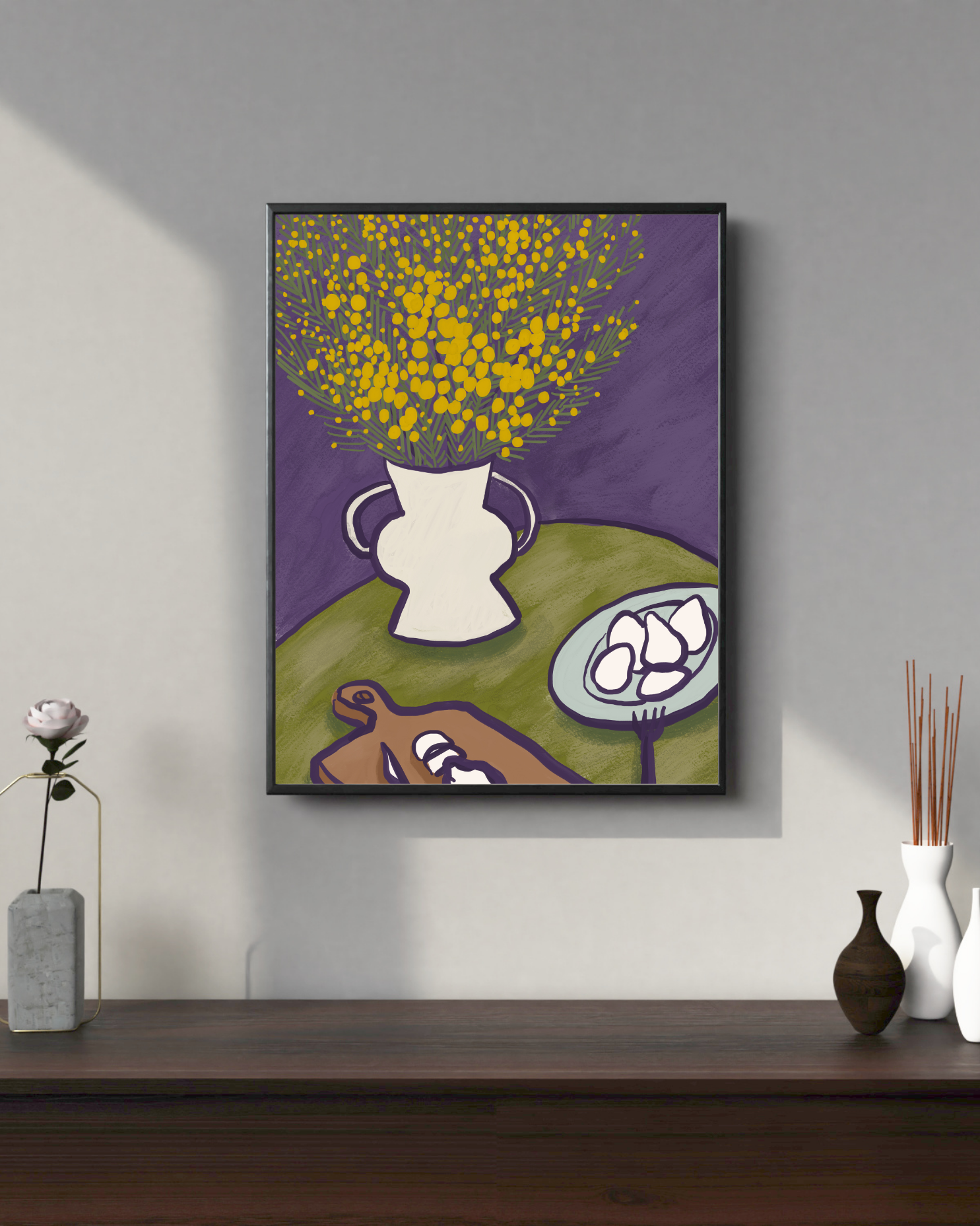 FLORAL LUNCH PRINT (Digital Download)