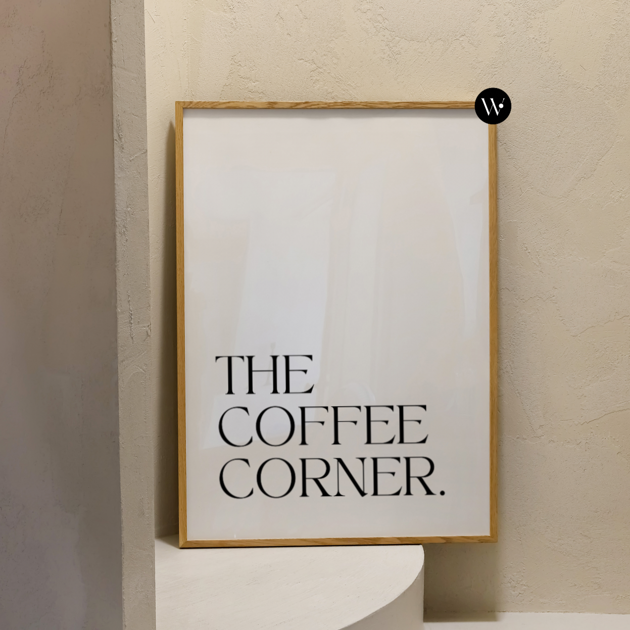 The Coffee Corner Poster Print