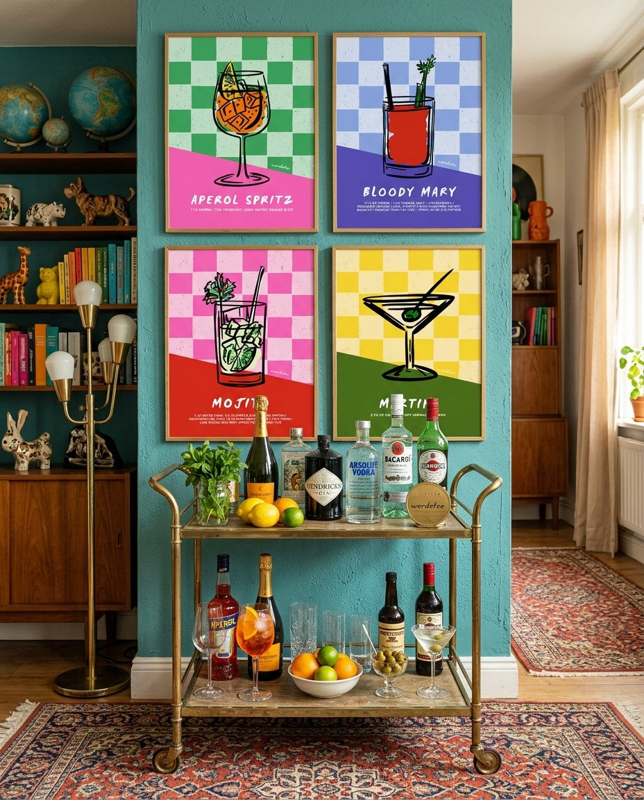 APEROL SPRITZ COCKTAIL PRINT