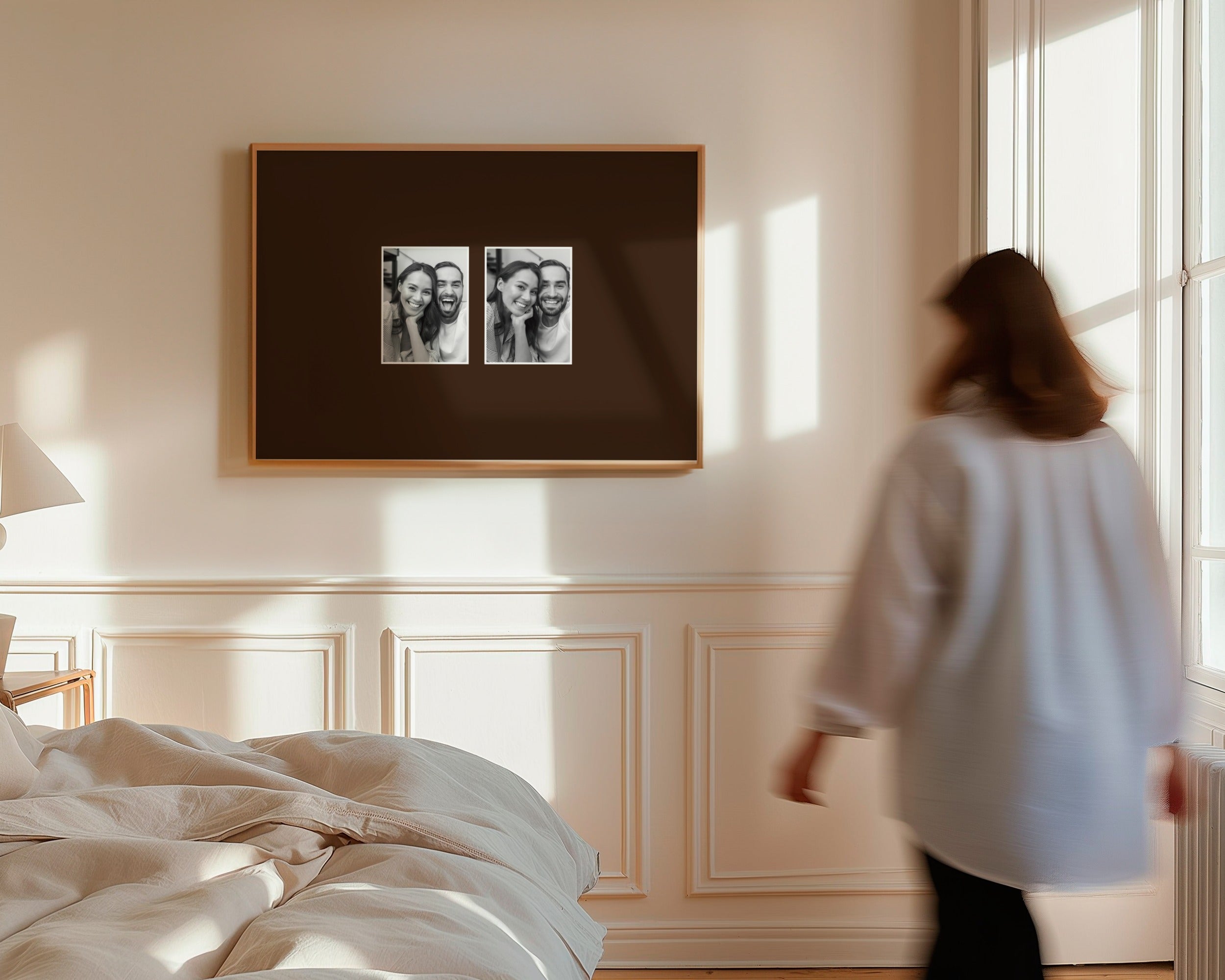 PERSONALISED 2 IMAGE PHOTO PRINT