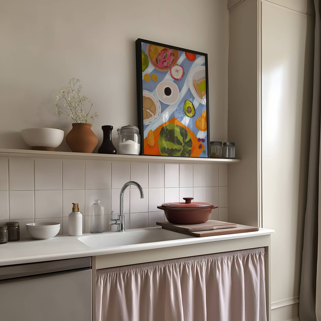 A SUMMER BREAKFAST PRINT (Digital Download)