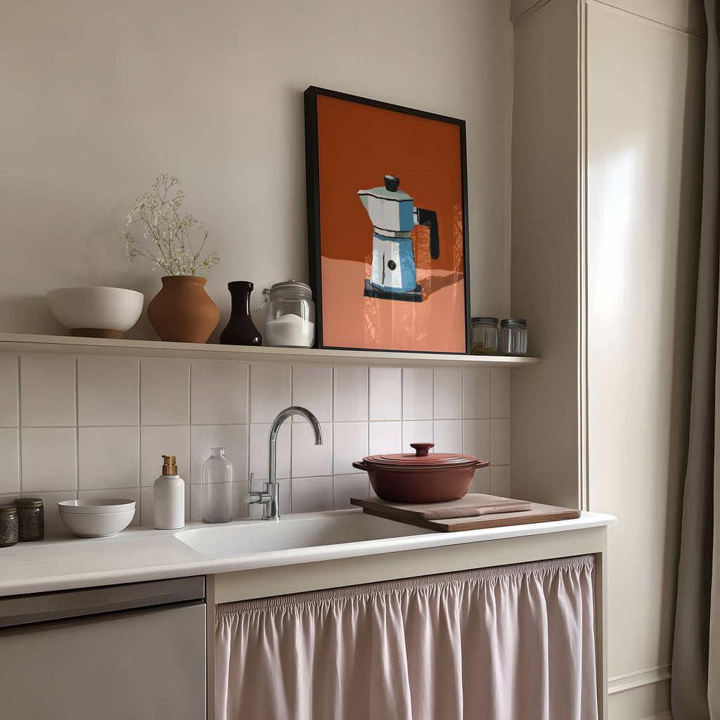 COFFEE MOKA POT PRINT (Digital Download)