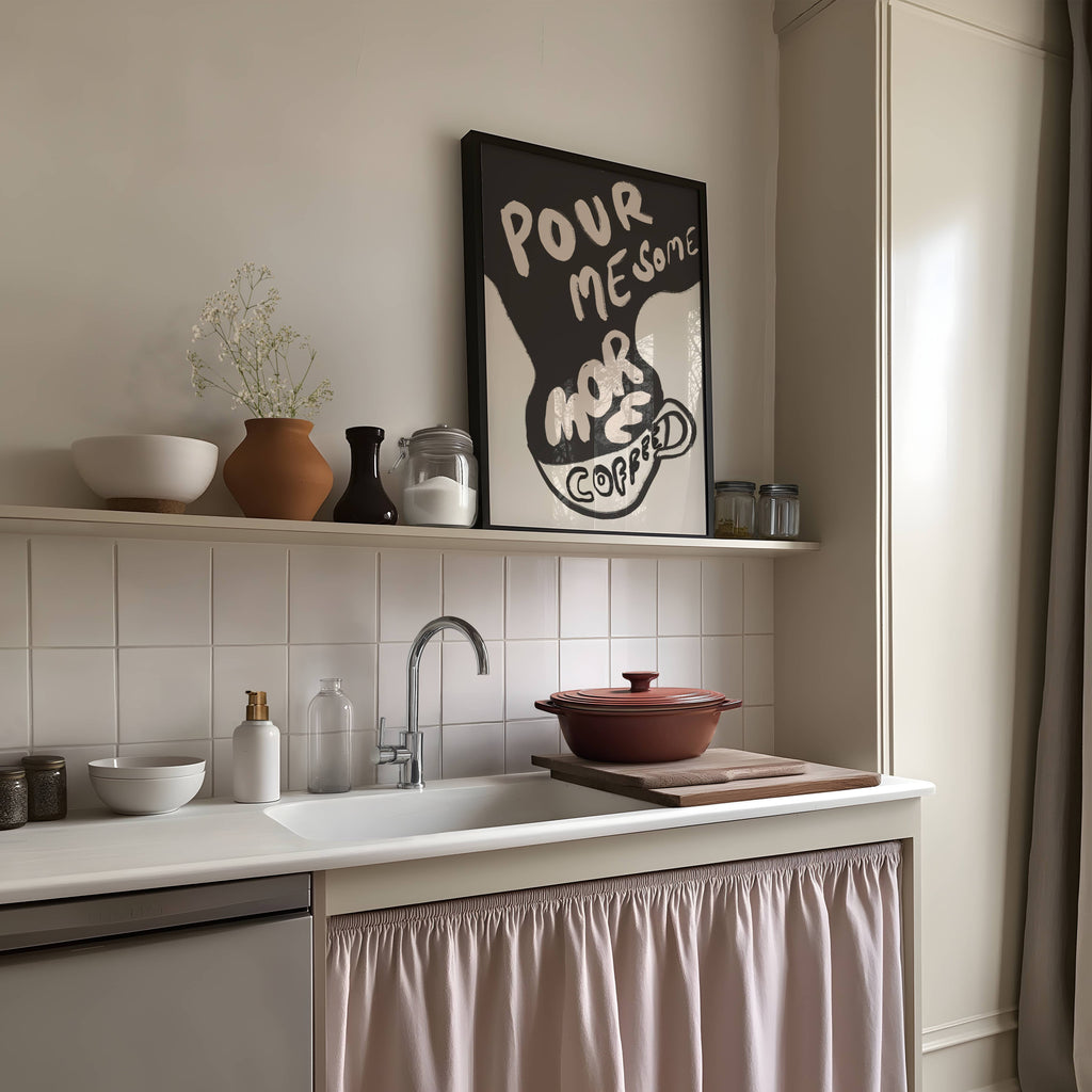 POUR MORE COFFEE PRINT (Digital Download)