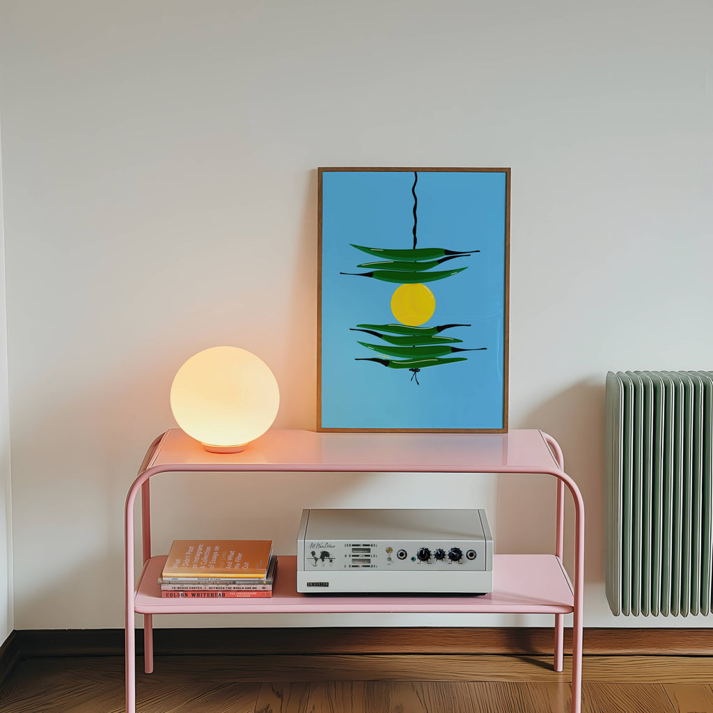 BLUE NAZAR BATTU PRINT