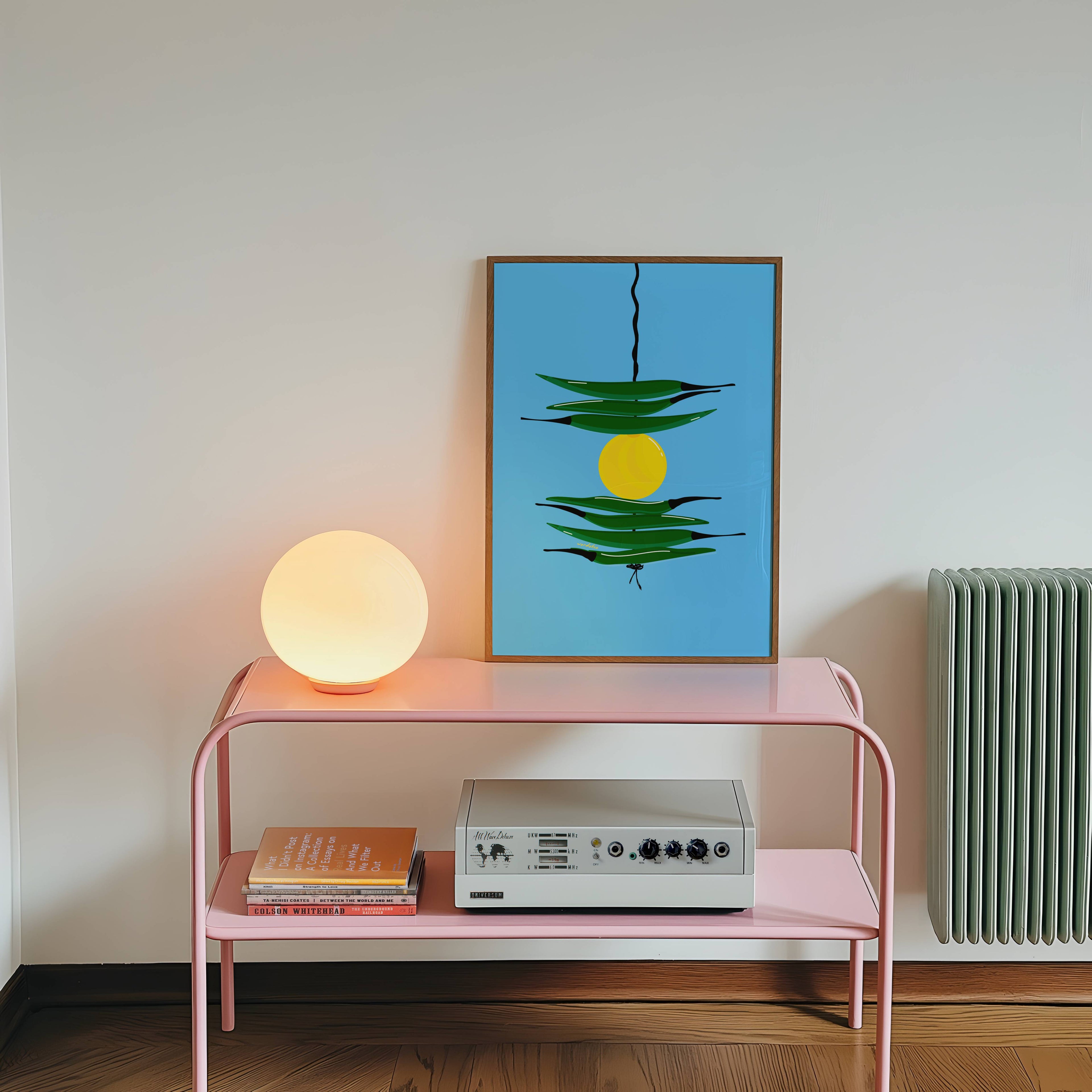 BLUE NAZAR BATTU PRINT