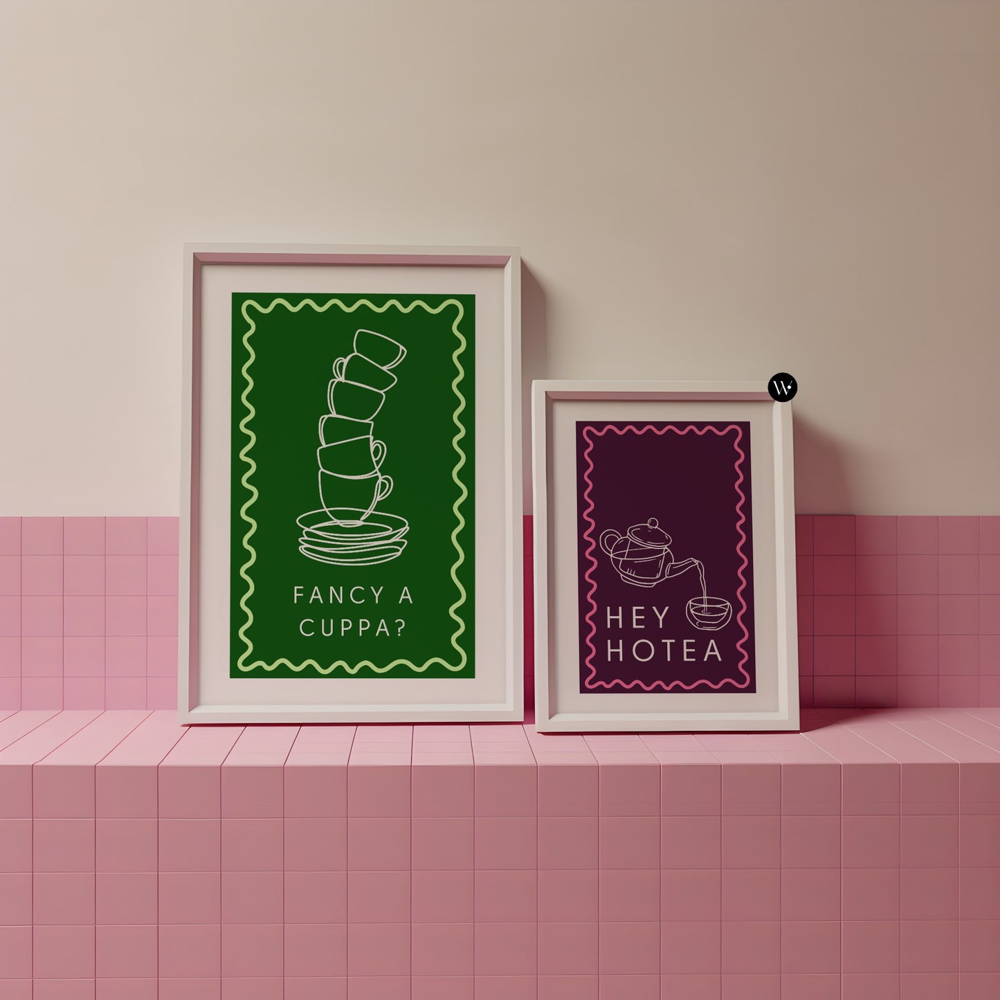 Fancy A Cuppa Poster Print