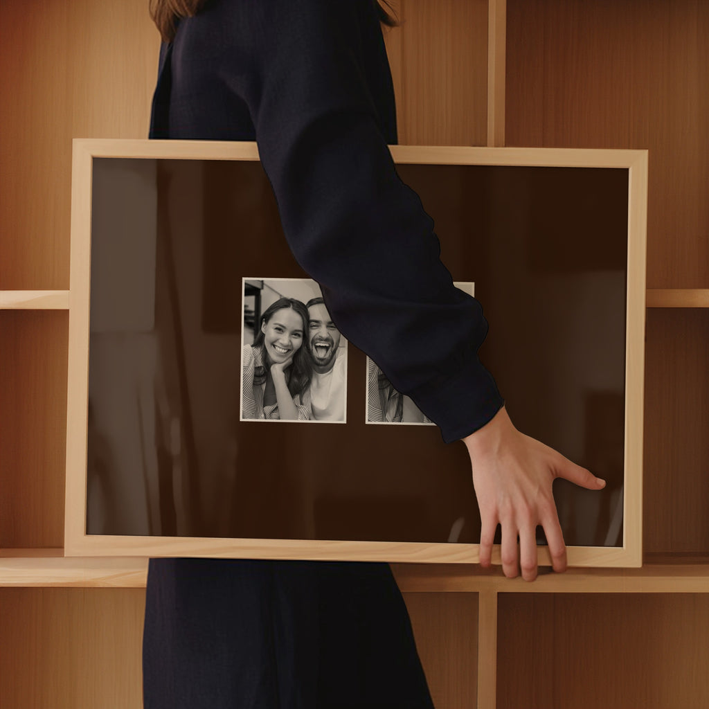 PERSONALISED 2 IMAGE PHOTO PRINT