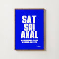 SAT SRI AKAL PRINT