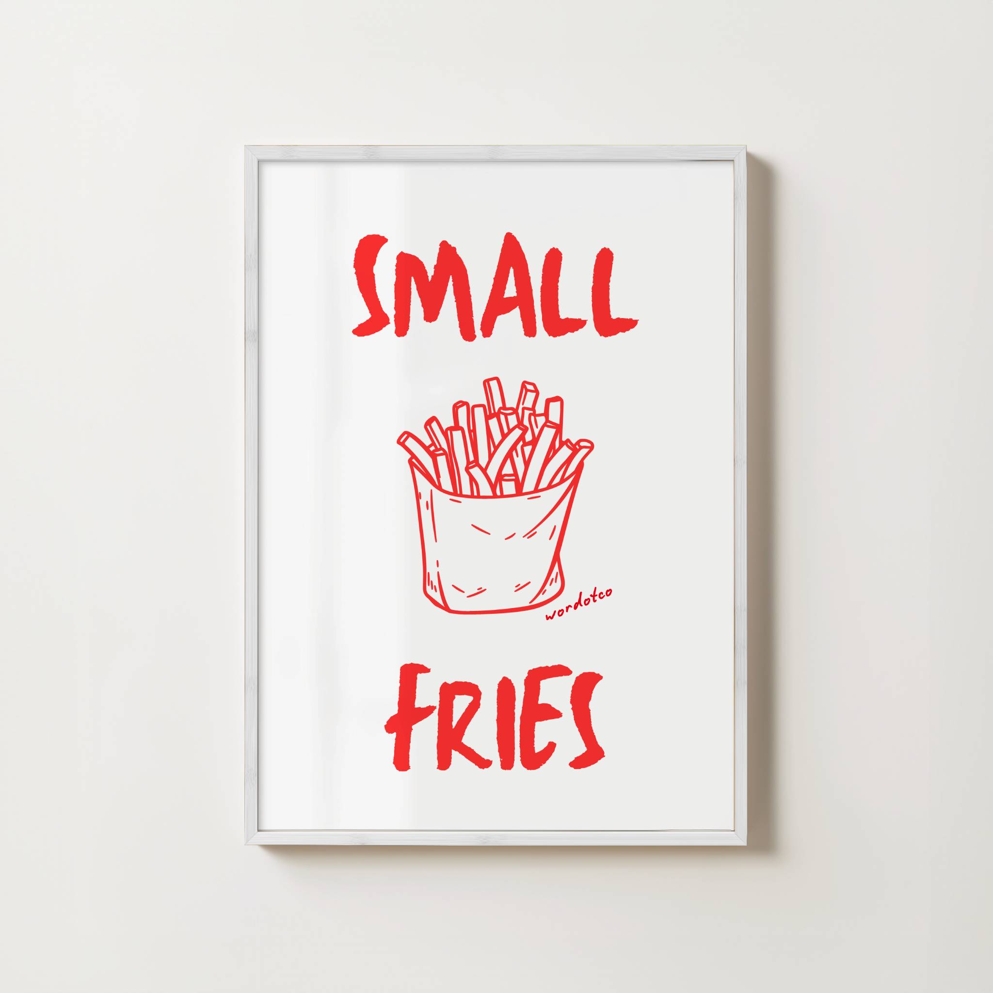 SMALL FRIES PRINT