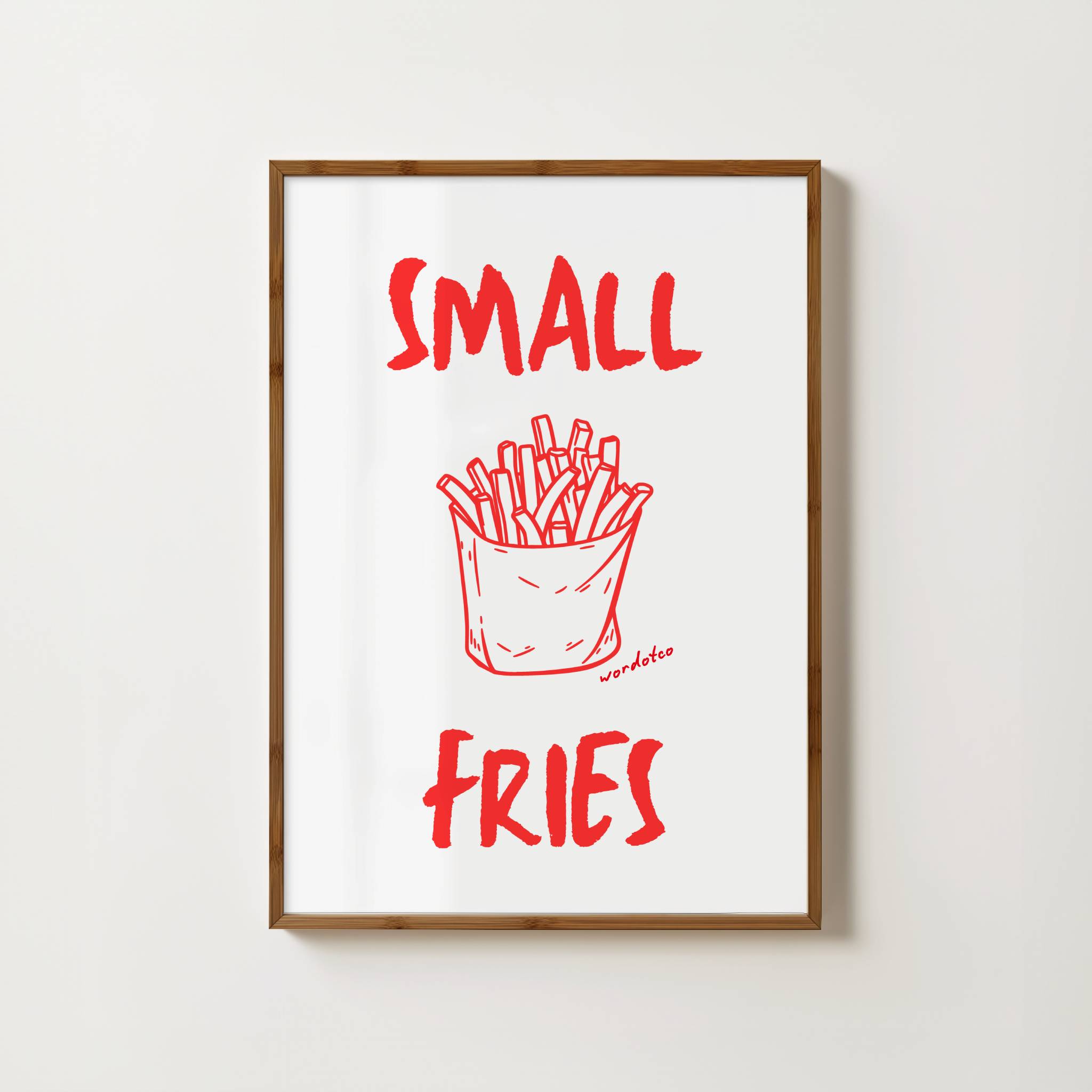 SMALL FRIES PRINT