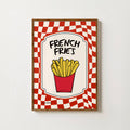 FRENCH FRIES PRINT