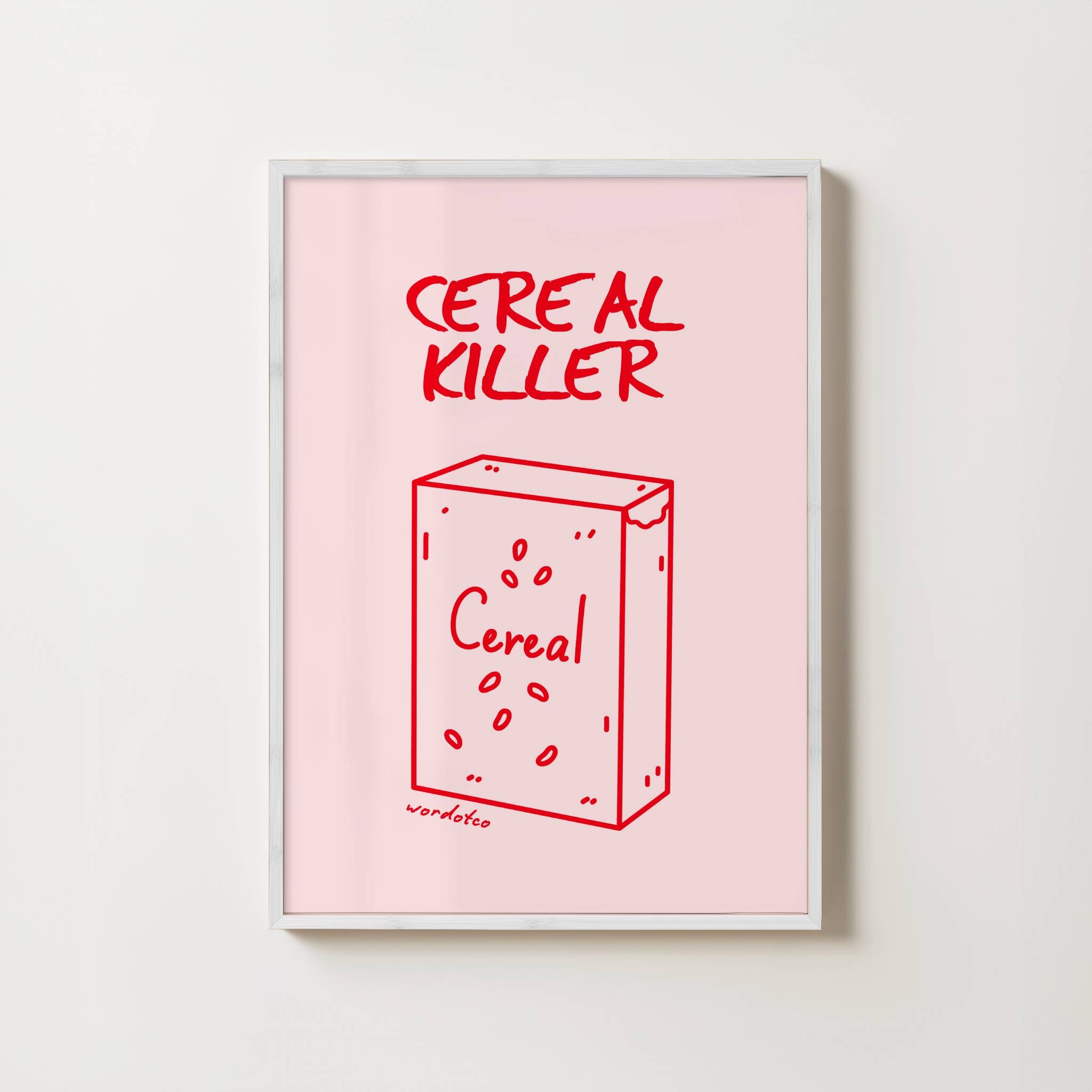 CEREAL KILLER PRINT