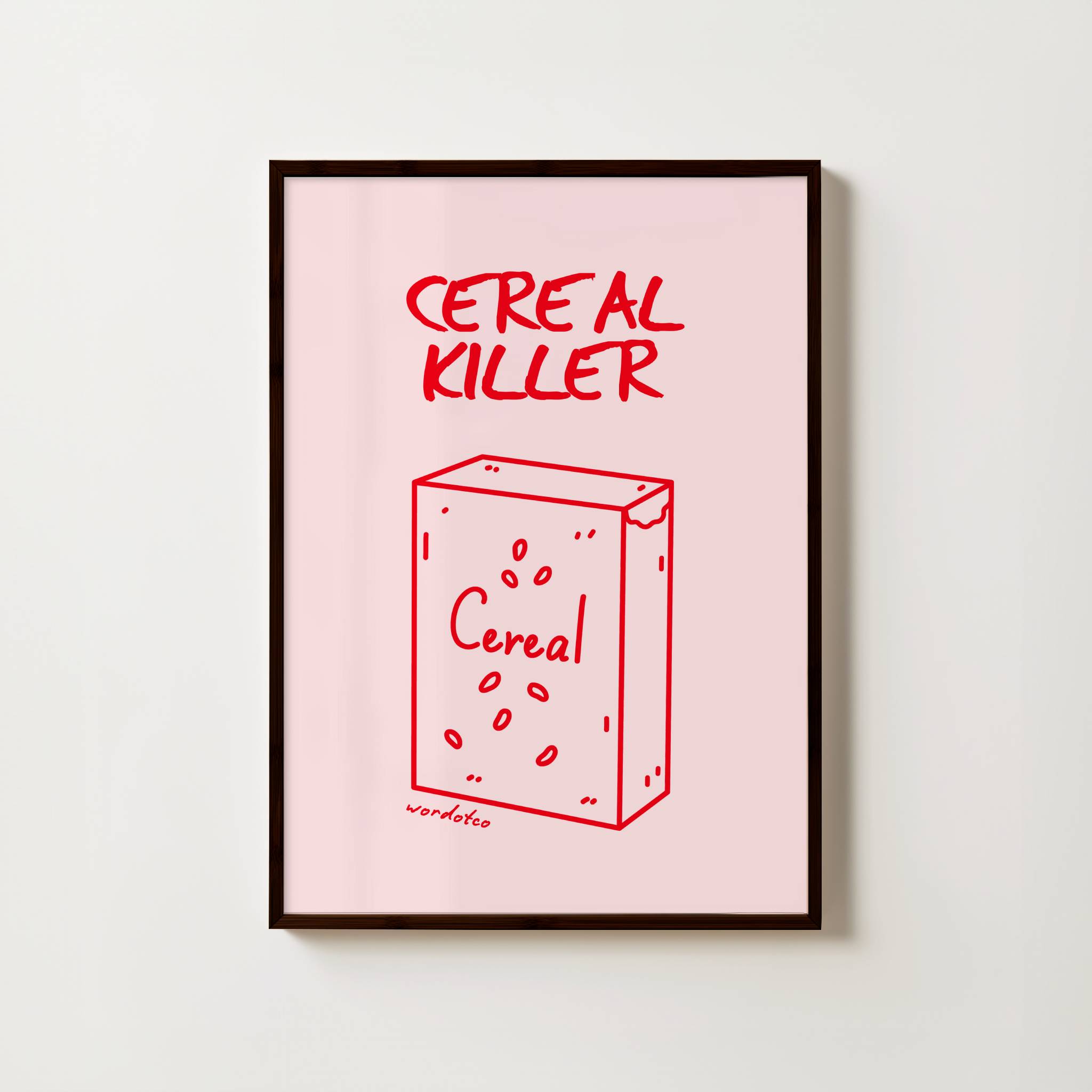 CEREAL KILLER PRINT