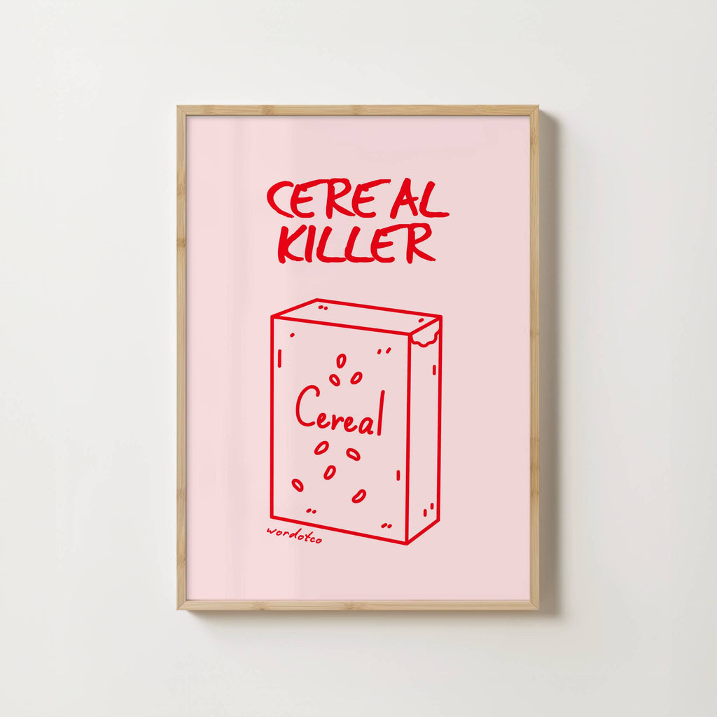 CEREAL KILLER PRINT