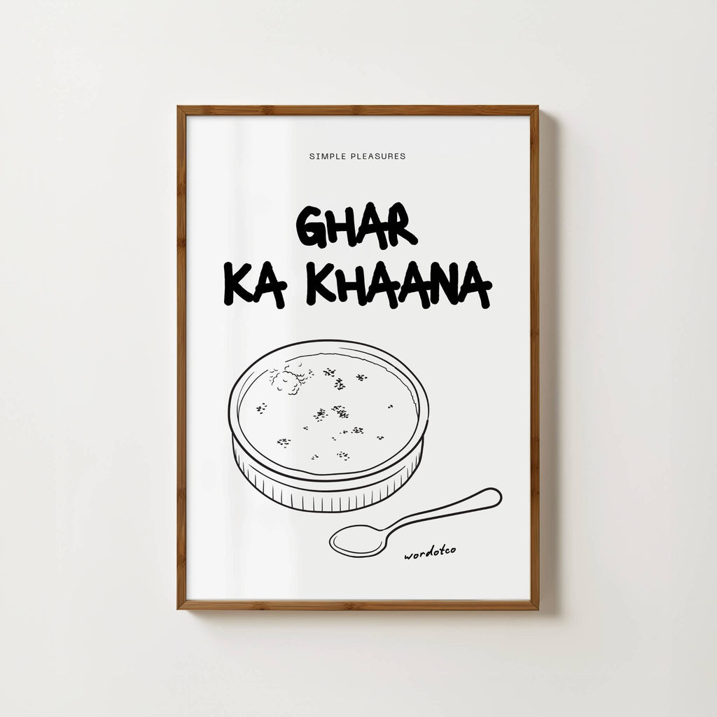 GHAR KA KHAANA PRINT
