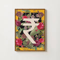FLORAL RUPEE PRINT