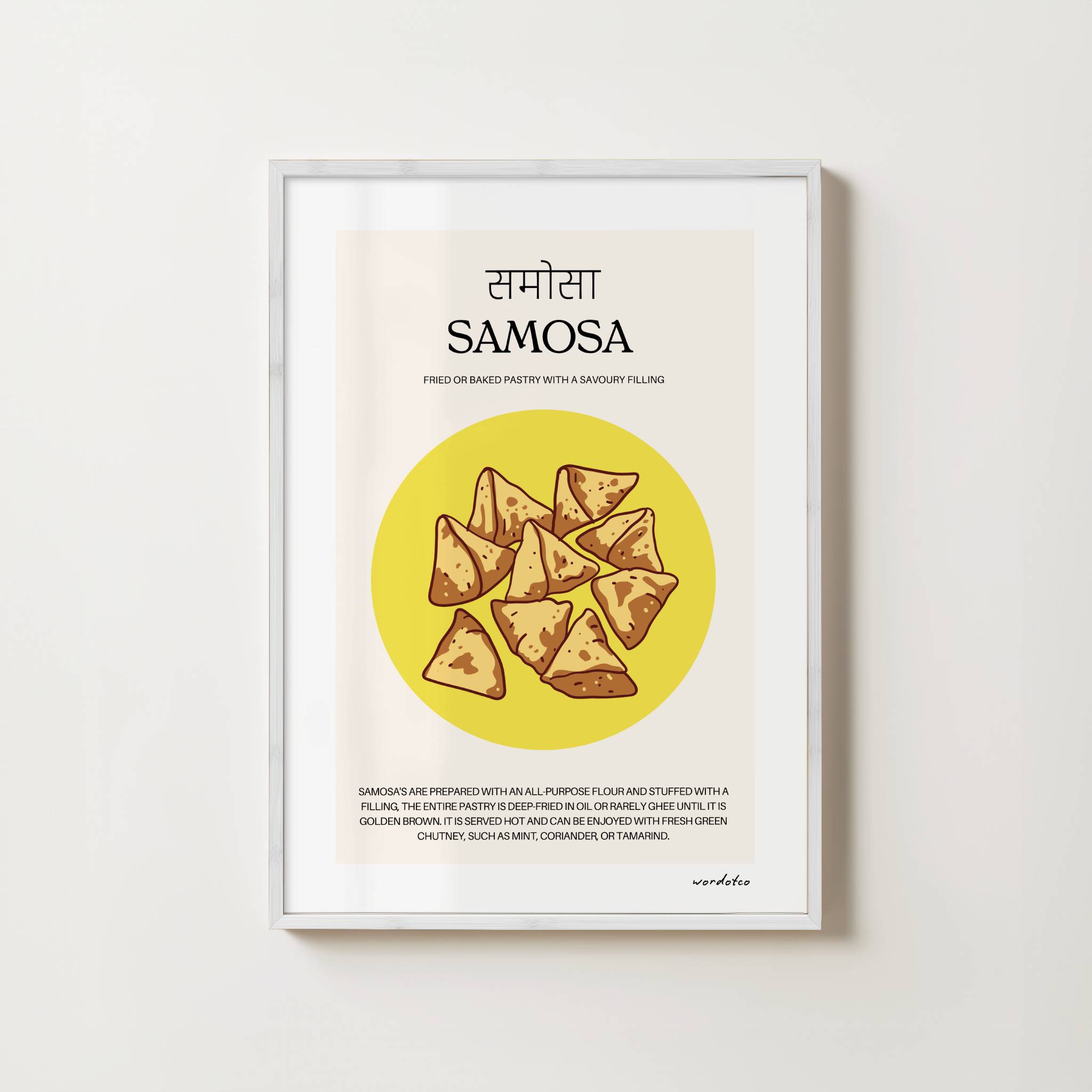 SAMOSA PRINT