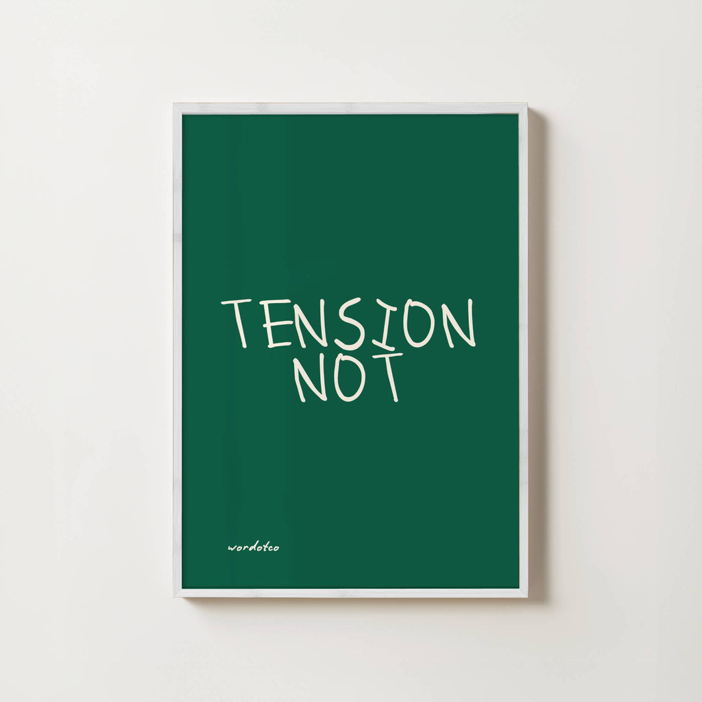 TENSION NOT PRINT