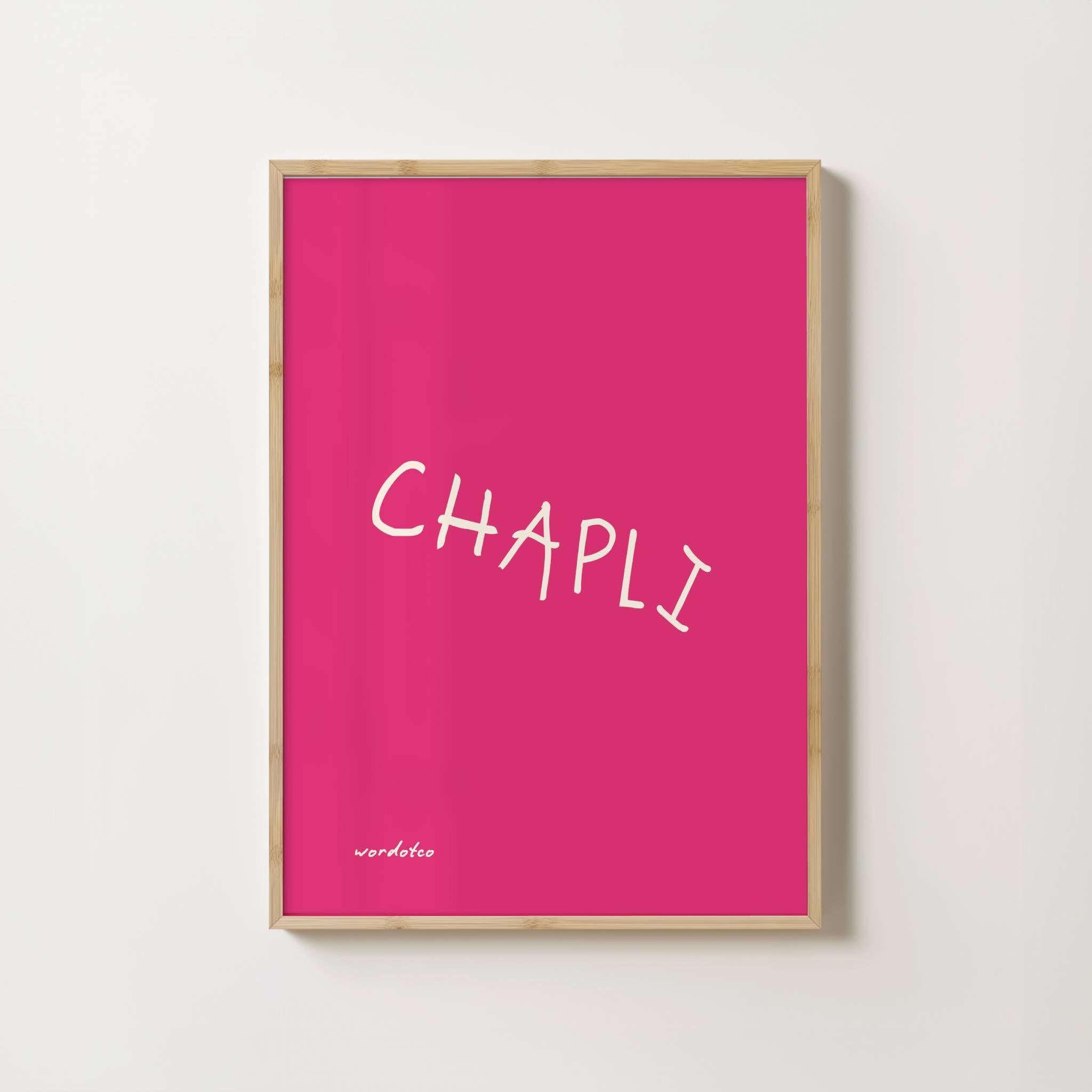 CHAPLI PRINT