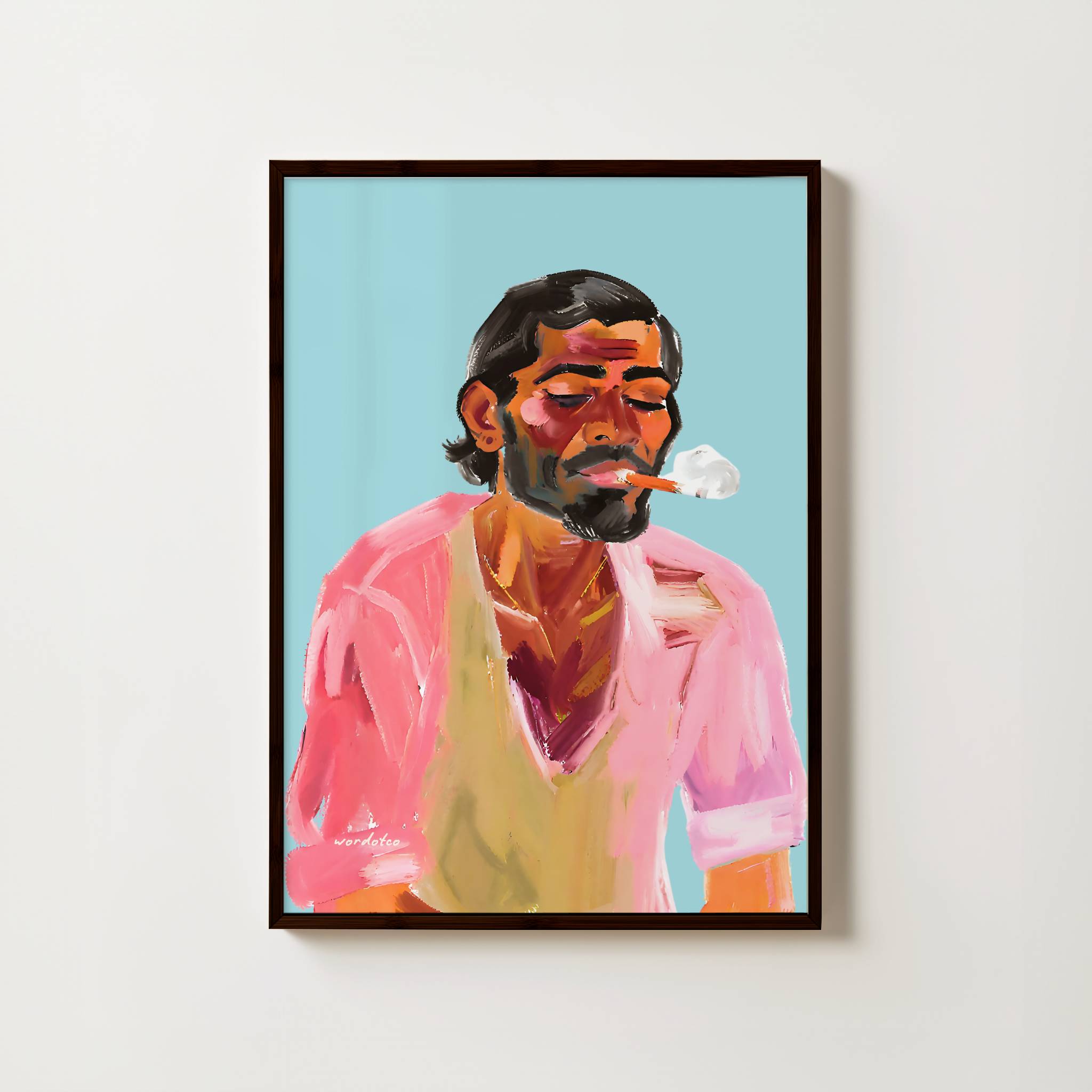 SMOKE & SOLITUDE PRINT