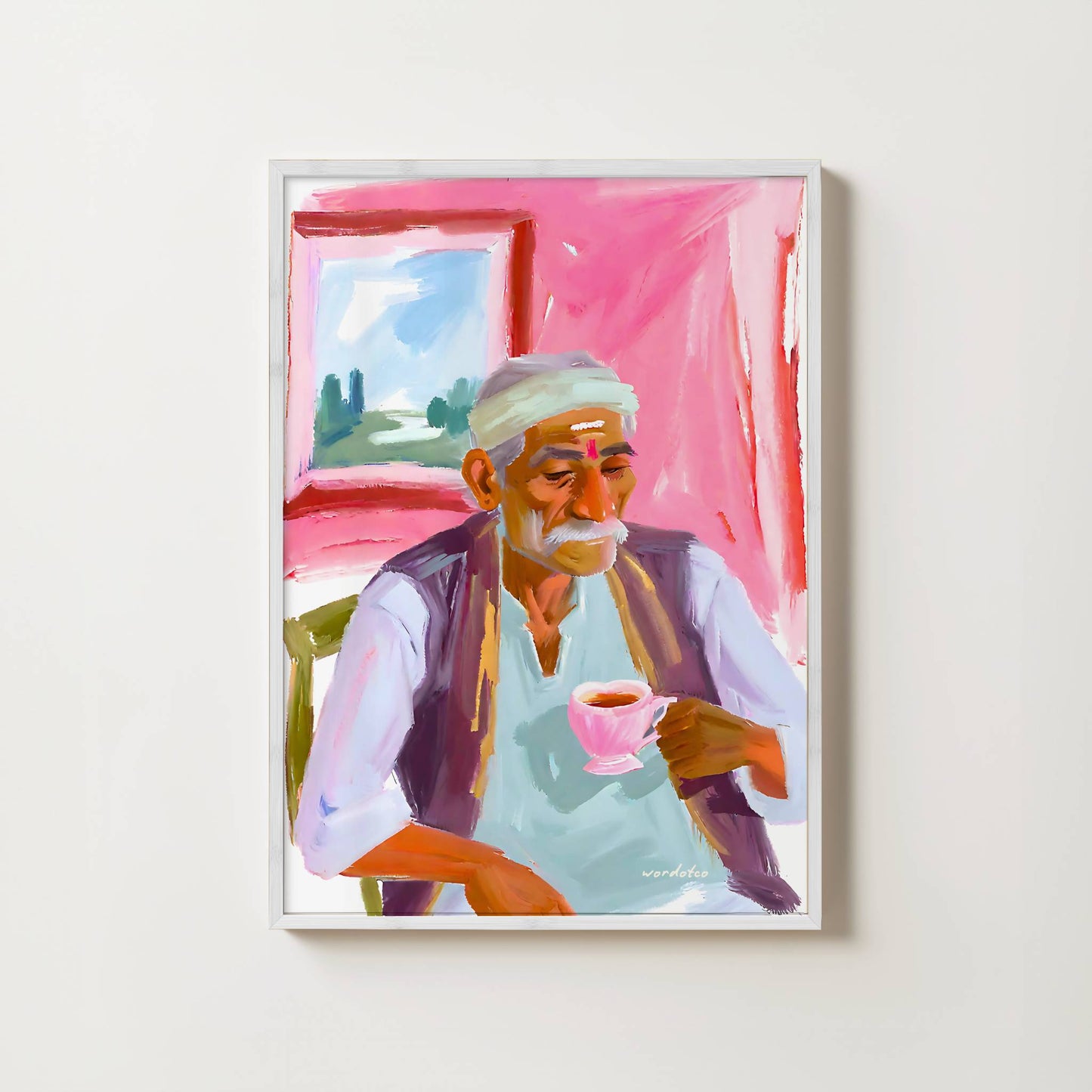 GRANDADS CHAI PRINT