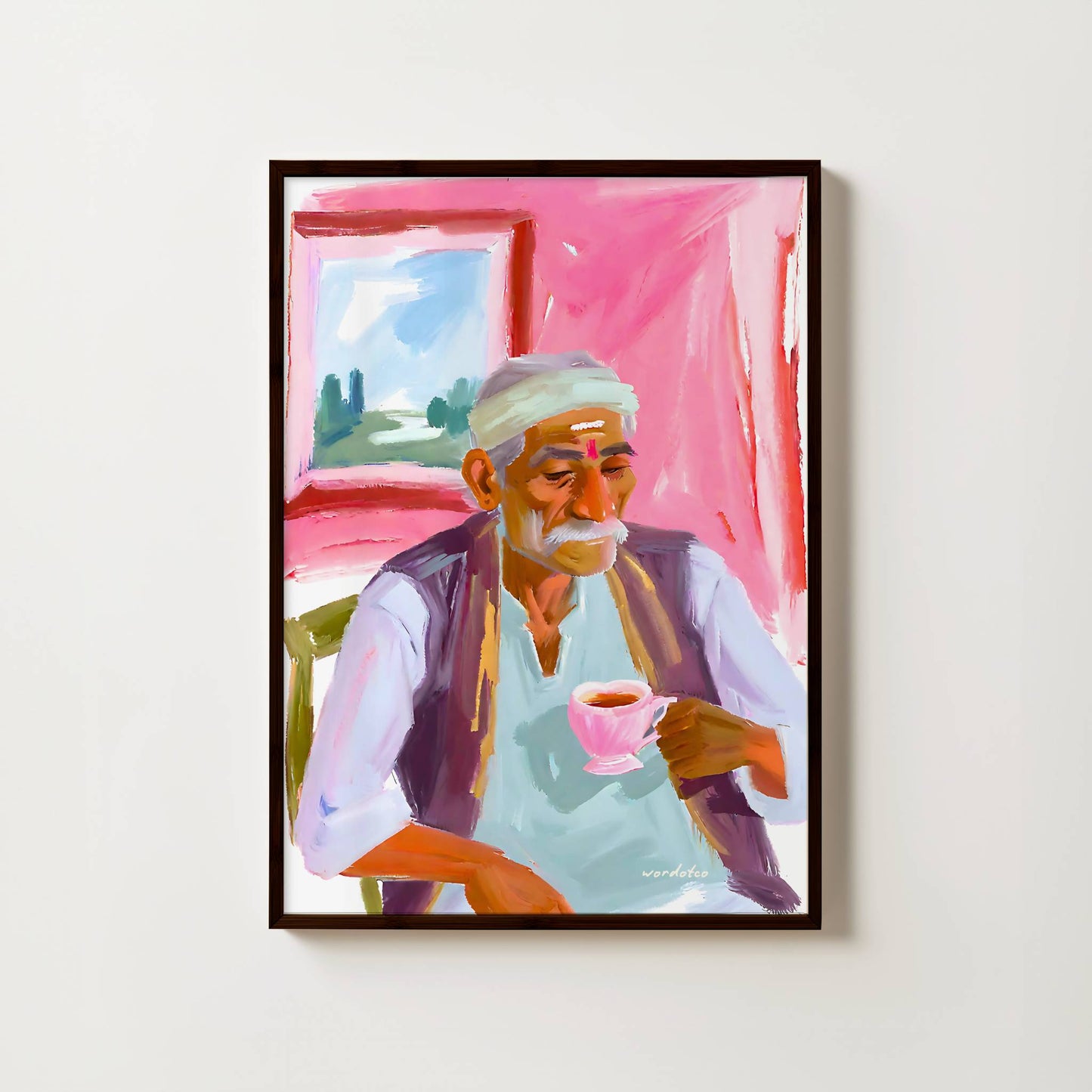 GRANDADS CHAI PRINT