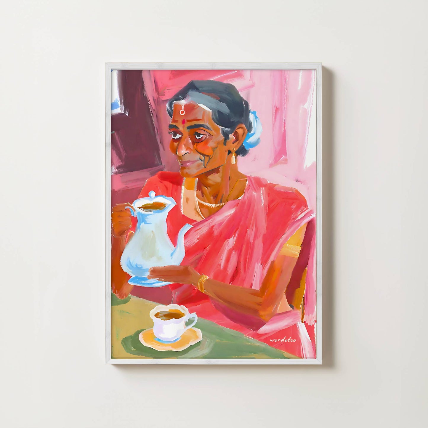 GRANDMA’S CHAI PRINT