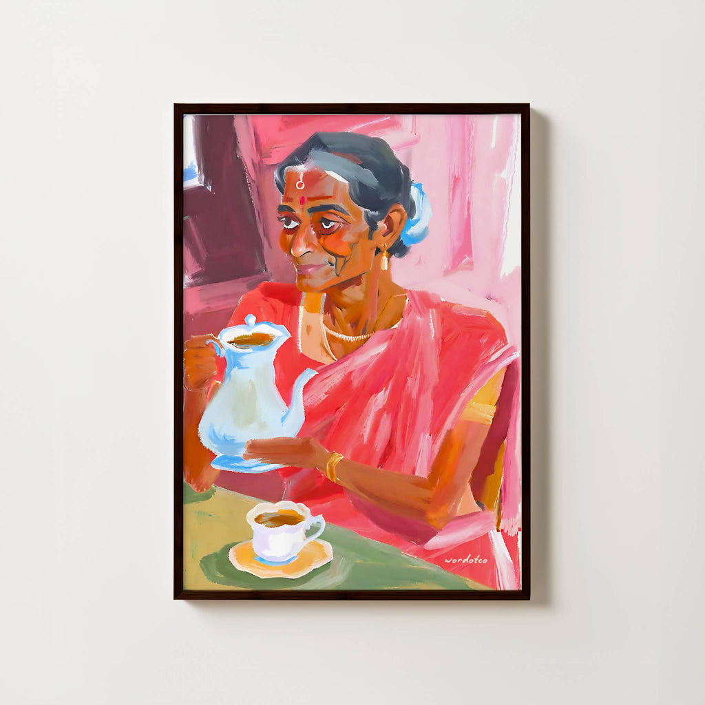 GRANDMA’S CHAI PRINT