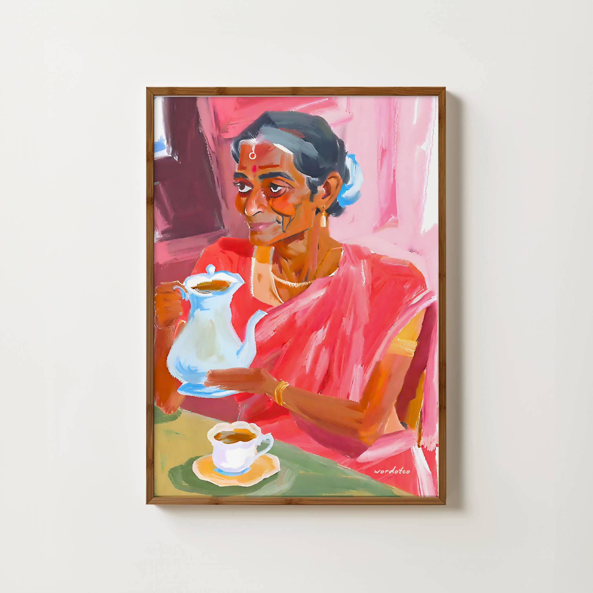 GRANDMA’S CHAI PRINT