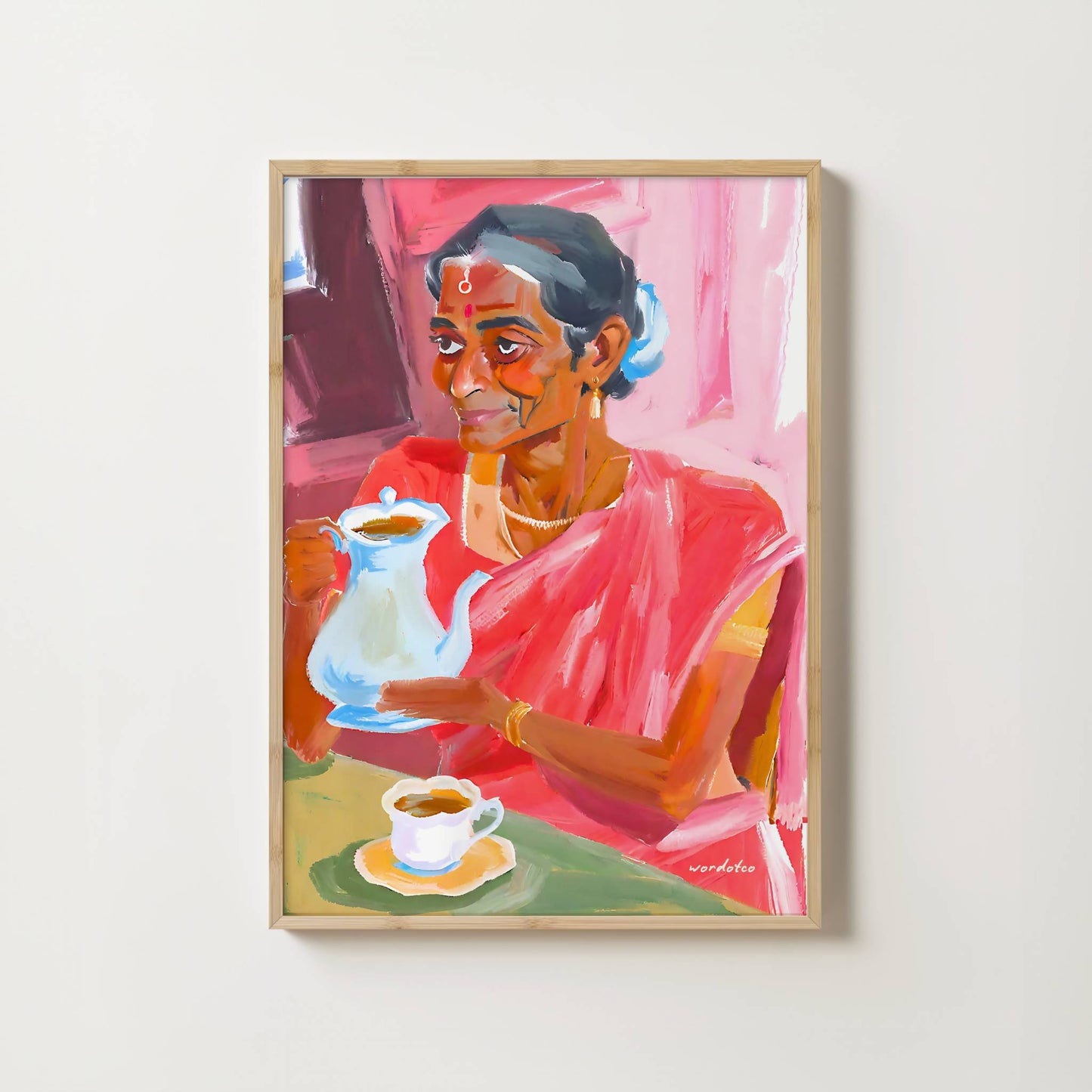 GRANDMA’S CHAI PRINT