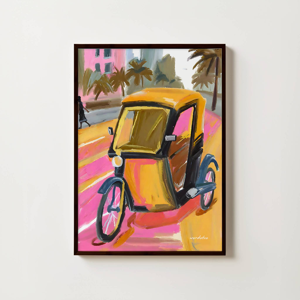 TUK-TUK RICKSHAW TALES PRINT