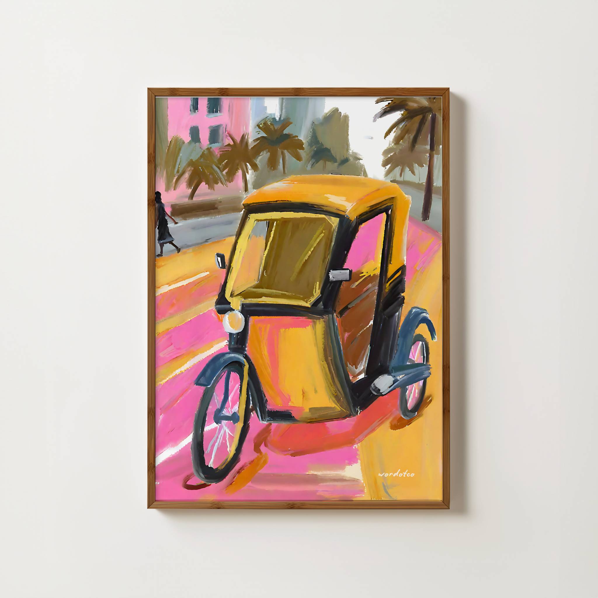 TUK-TUK RICKSHAW TALES PRINT