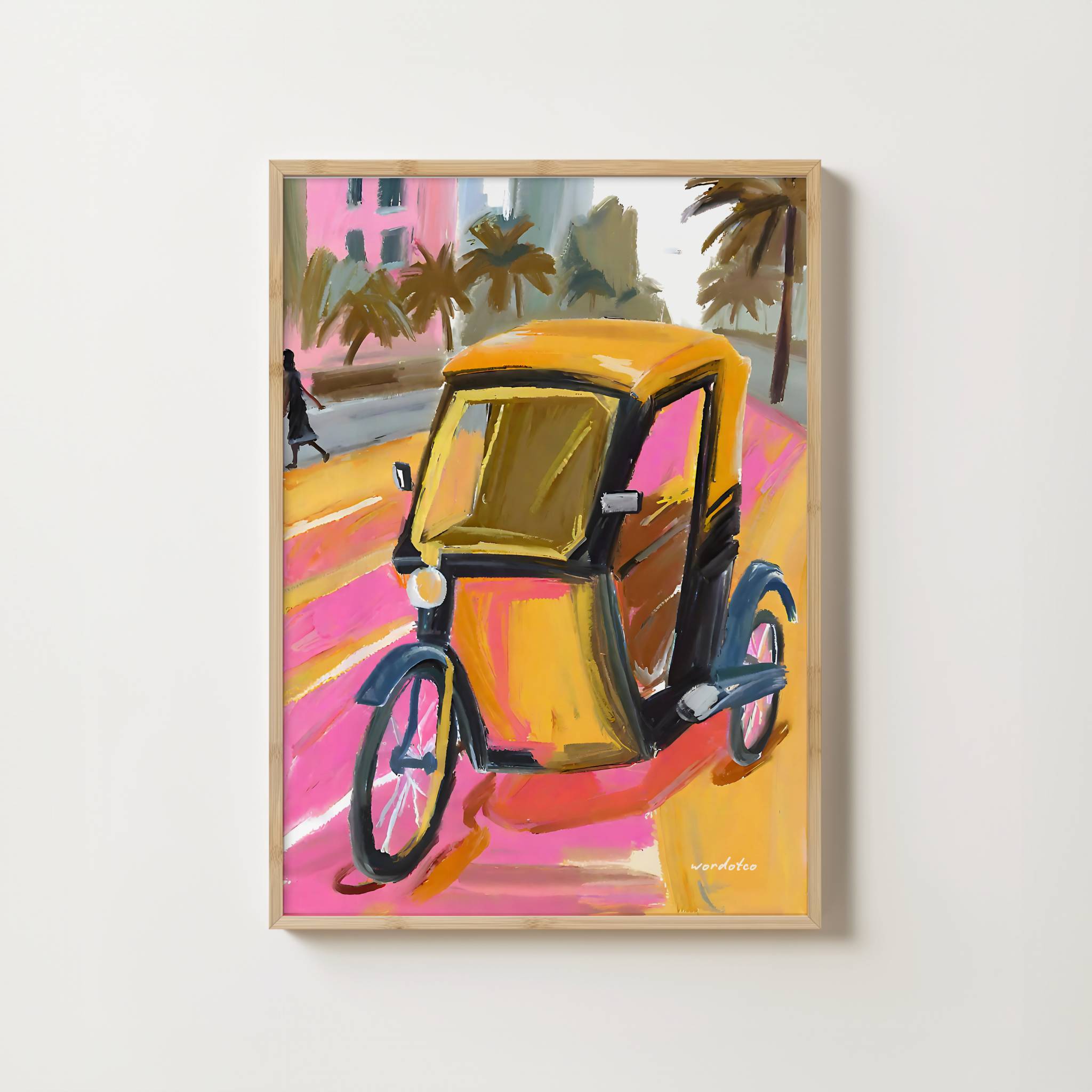 TUK-TUK RICKSHAW TALES PRINT