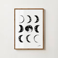 MOON PHASE PRINT