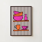 KITCHEN CROCKERY PRINT